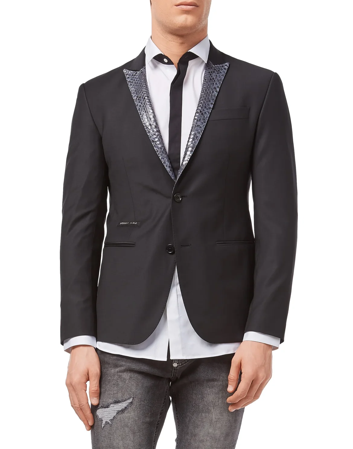 Blazer "Python baby", цвет: Черный