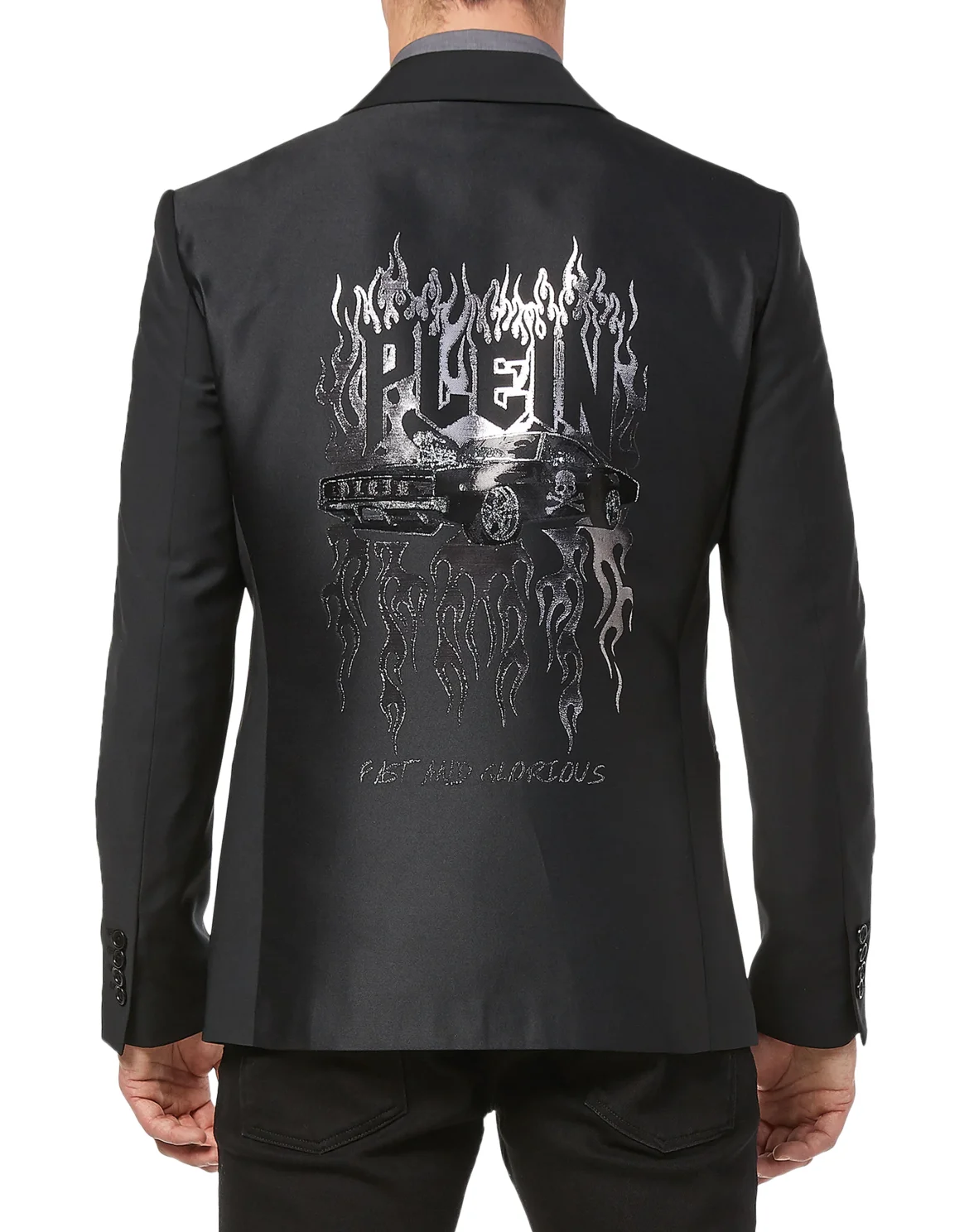 Blazer "Car in flames", цвет: Черный