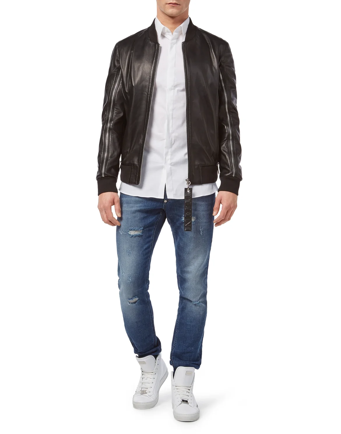 Shirt Platinum Cut LS "Clarence", цвет: Белый
