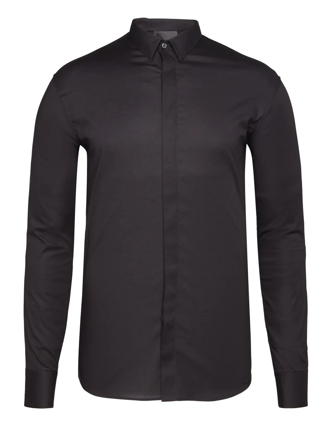 Shirt Platinum Cut LS "Clarence", цвет: Черный