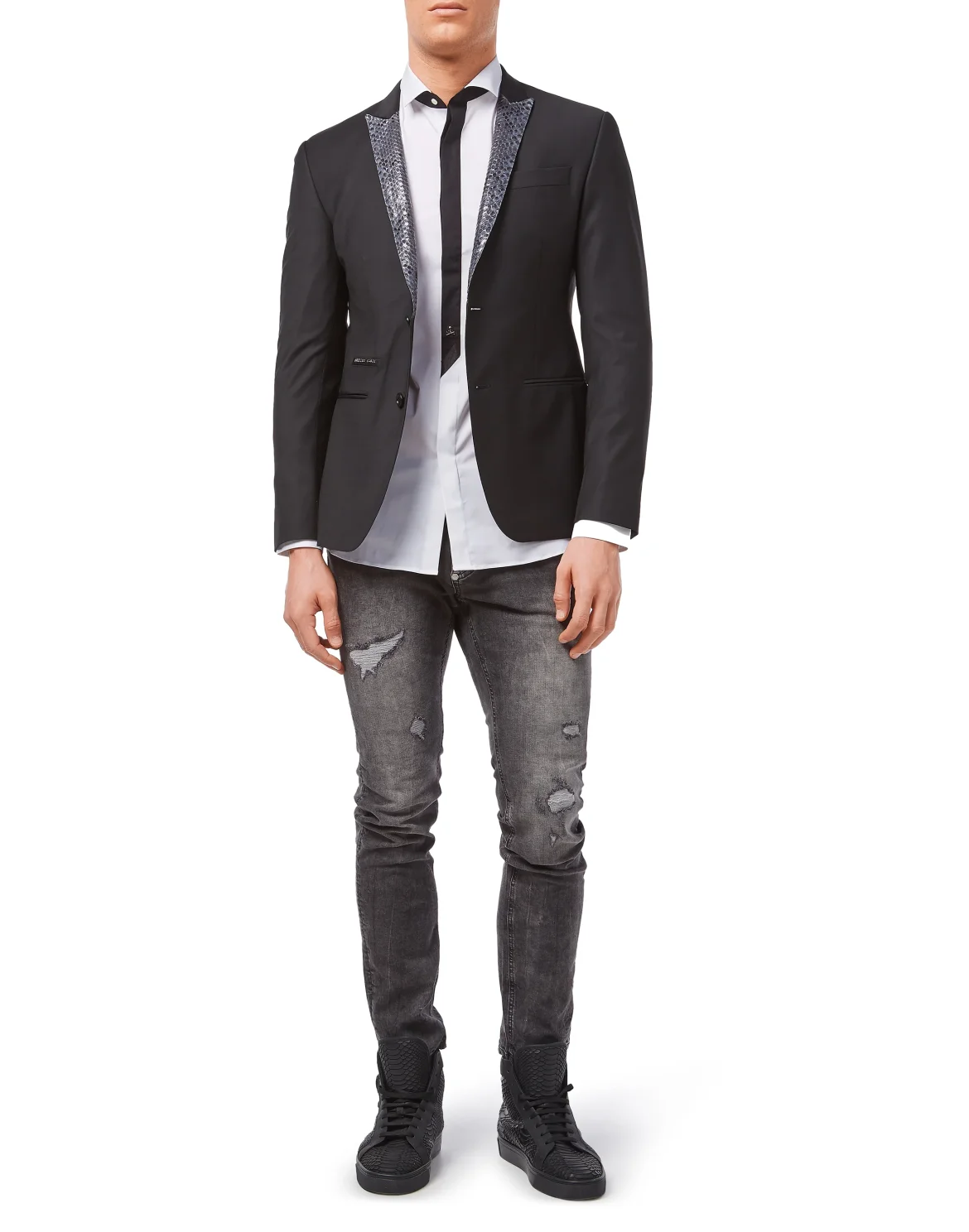 Shirt Platinum Cut LS "Alec", цвет: Белый