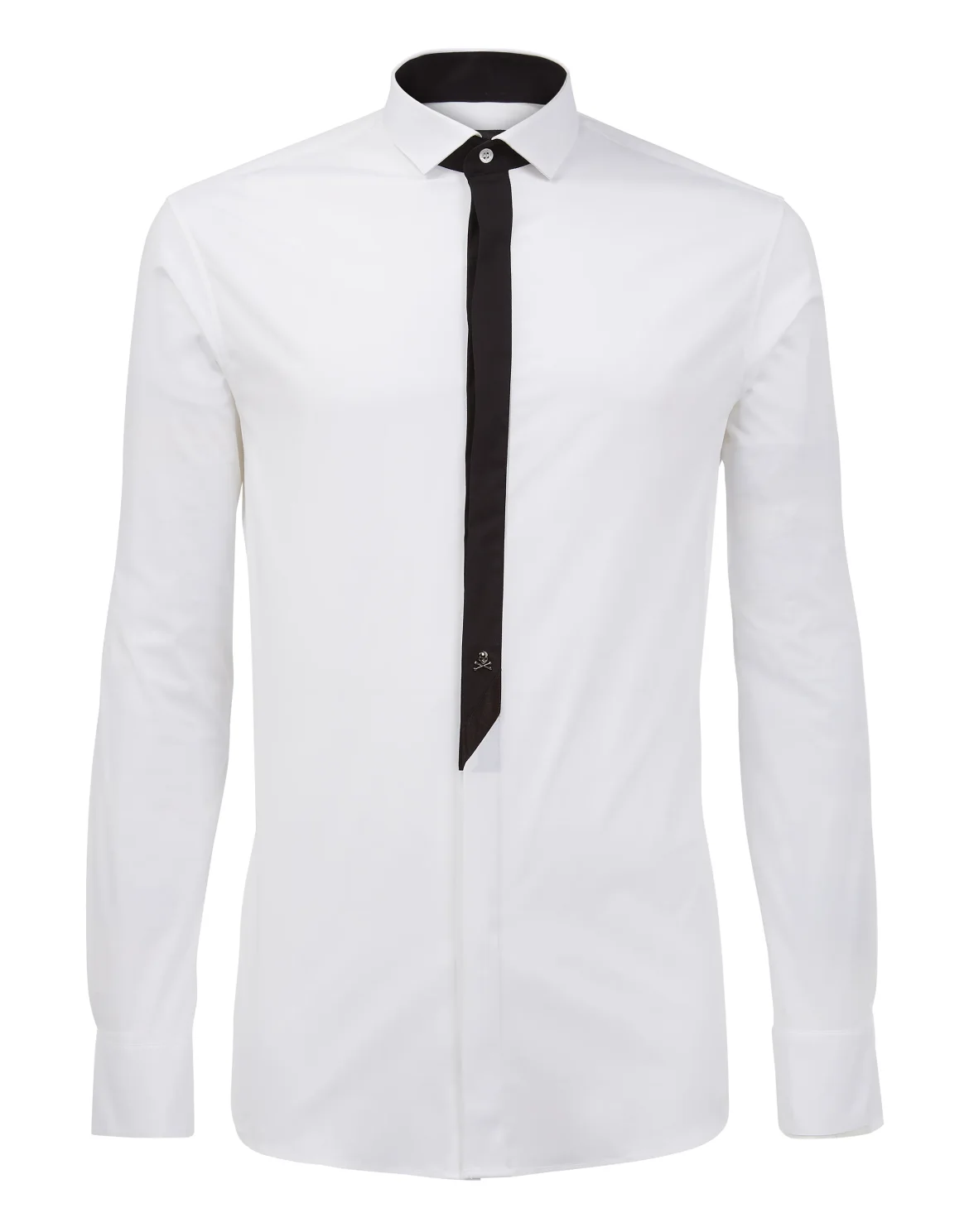 Shirt Platinum Cut LS "Alec", цвет: Белый