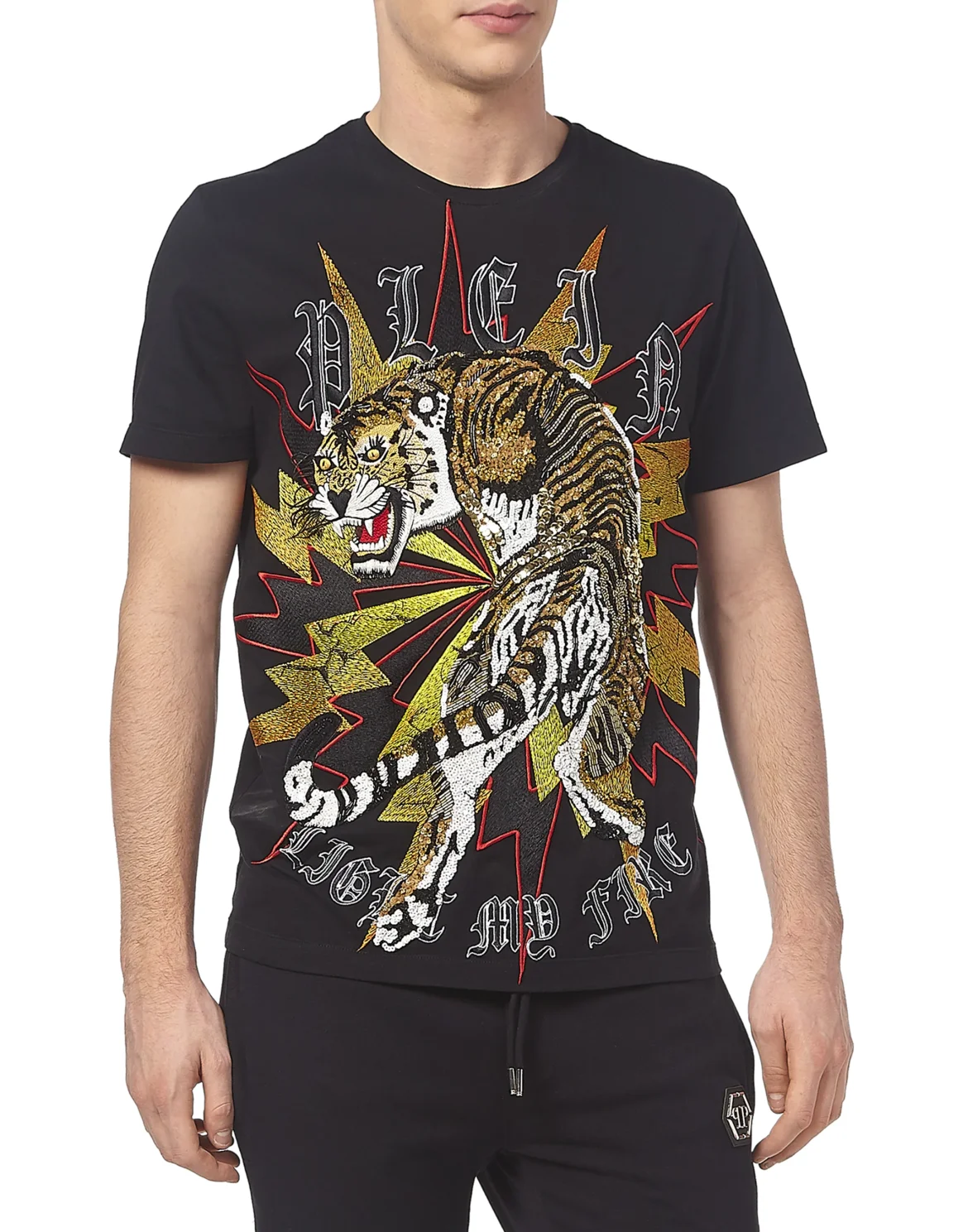 T-shirt Round Neck SS "Nick", цвет: Черный