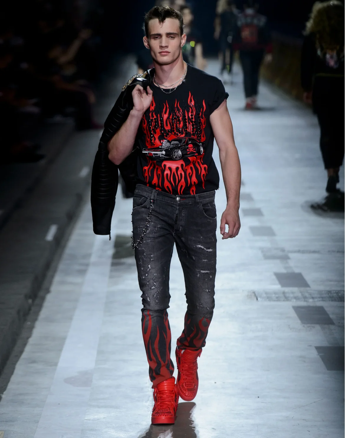 T-shirt Round Neck SS "Square", цвет: Черный