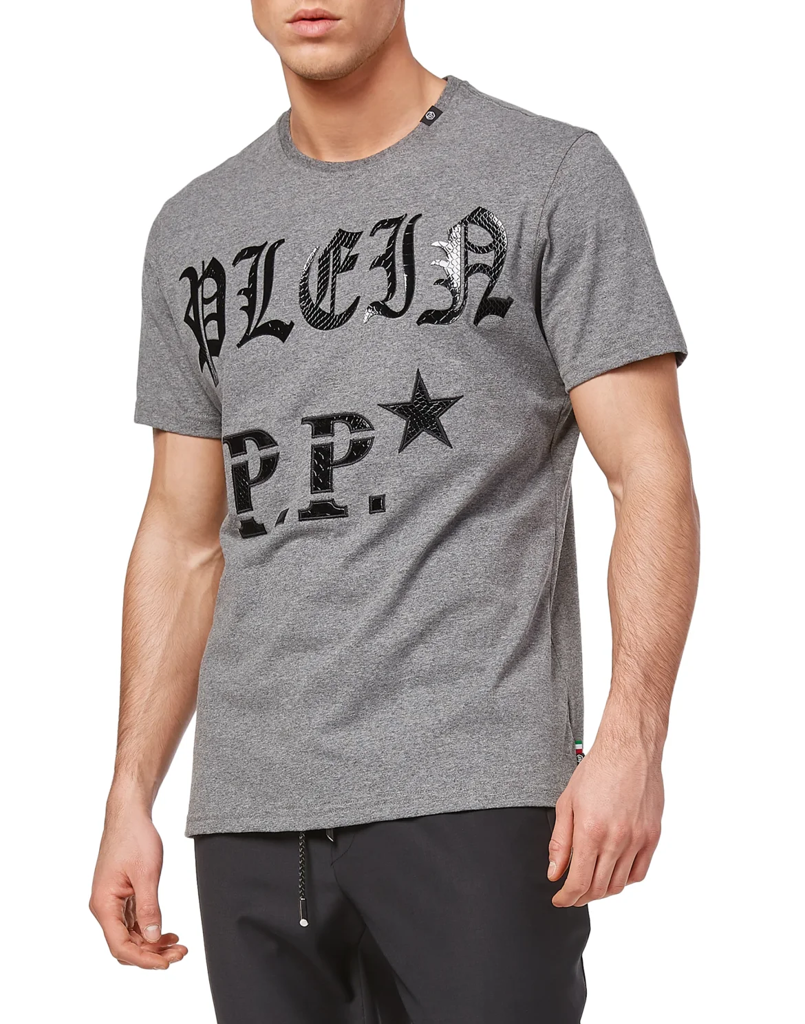 T-shirt Round Neck SS "Like a bird", цвет: Серый