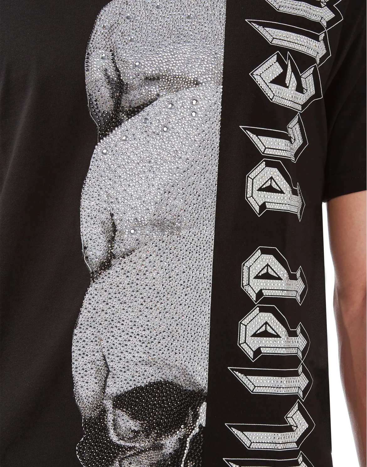 T-shirt Round Neck SS "Cosmic", цвет: Черный