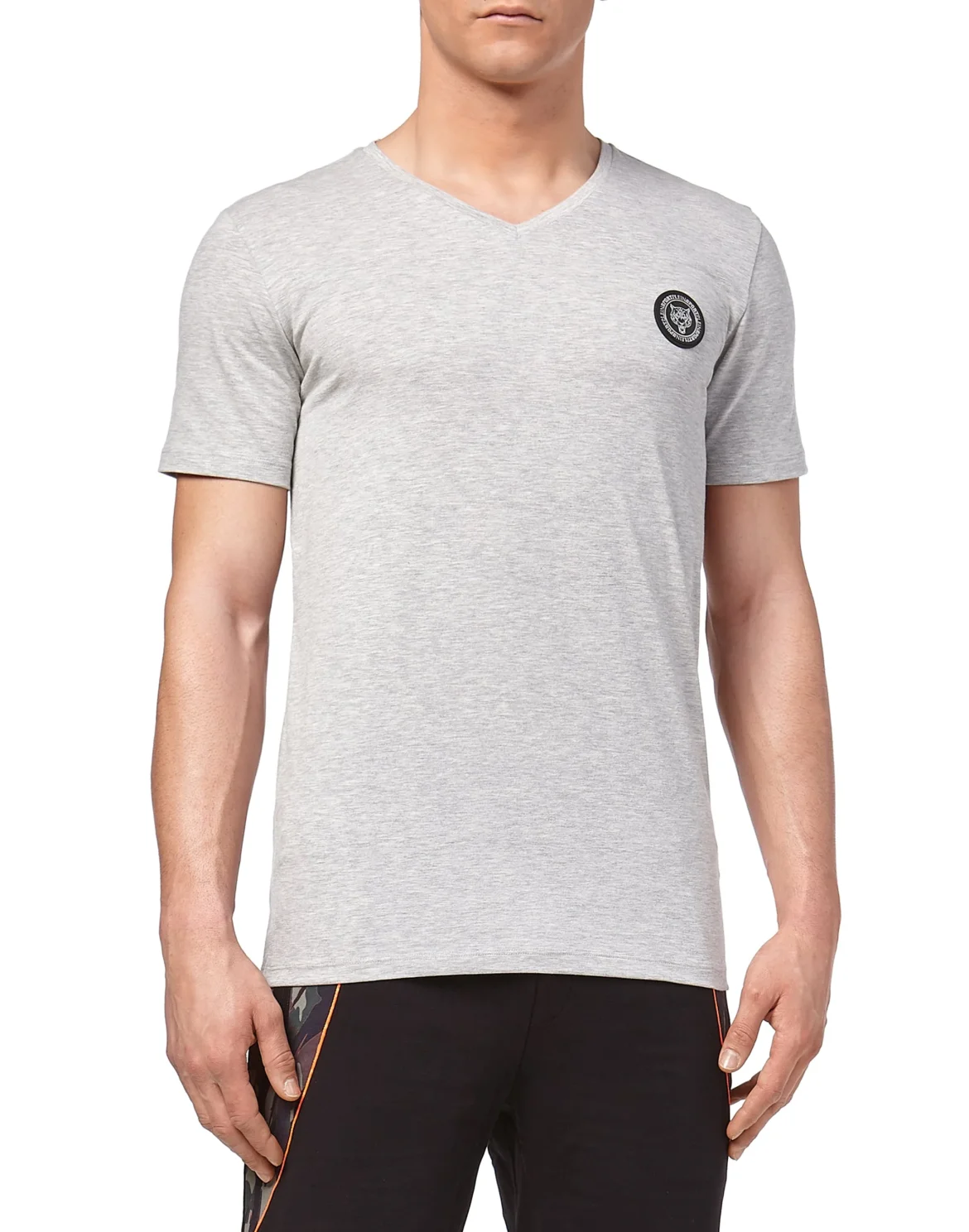 T-shirt V-Neck SS "Basic one", цвет: Серый