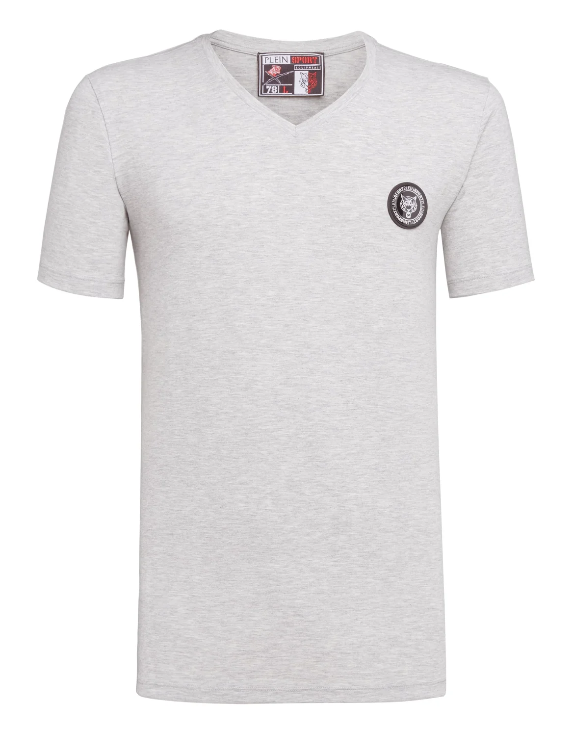 T-shirt V-Neck SS "Basic one", цвет: Серый