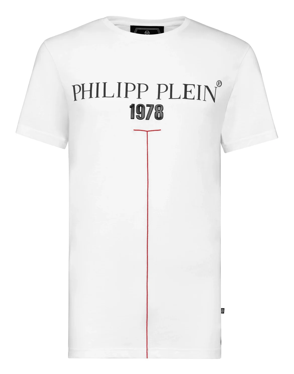 T-shirt Platinum Cut Round Neck PP 1978, цвет: Белый