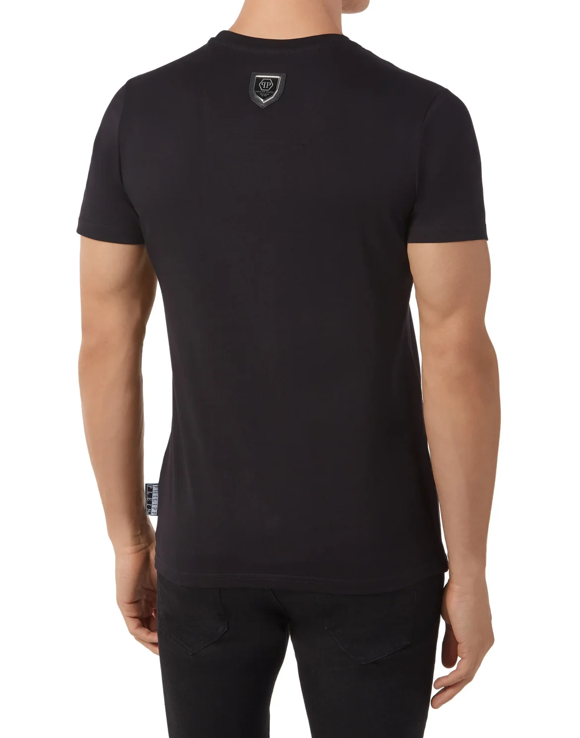 T-shirt Round Neck SS "Back", цвет: Черный