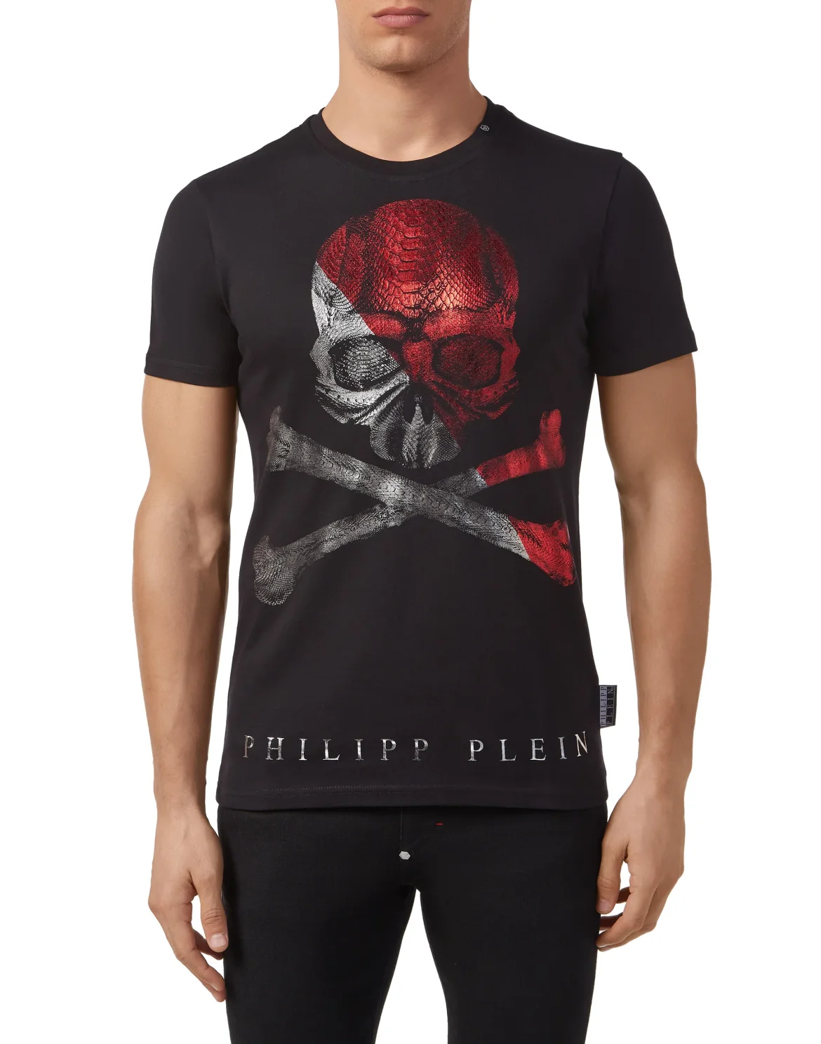 T-shirt Round Neck SS "Back", цвет: Черный