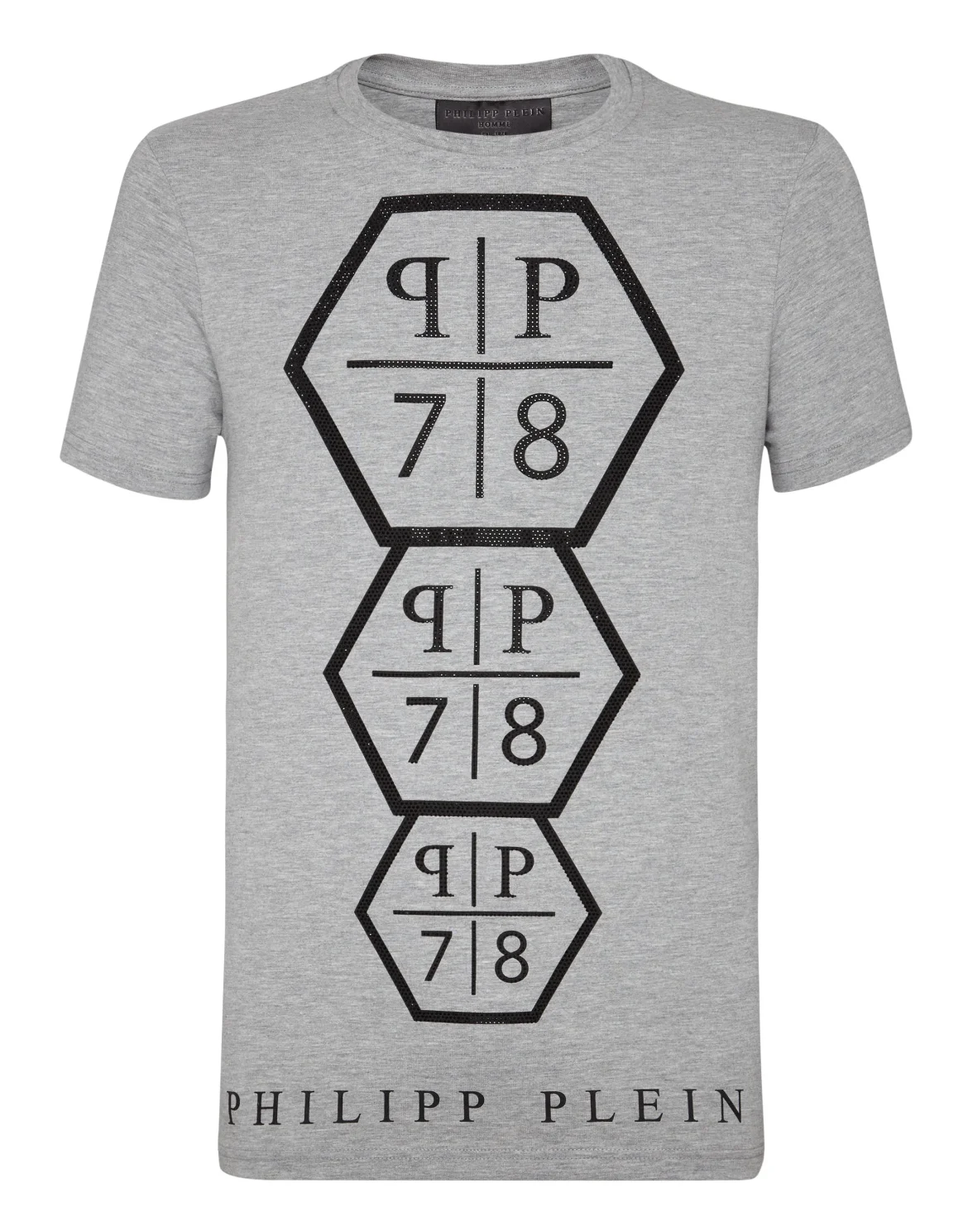 T-shirt Round Neck SS PP78, цвет: Серый