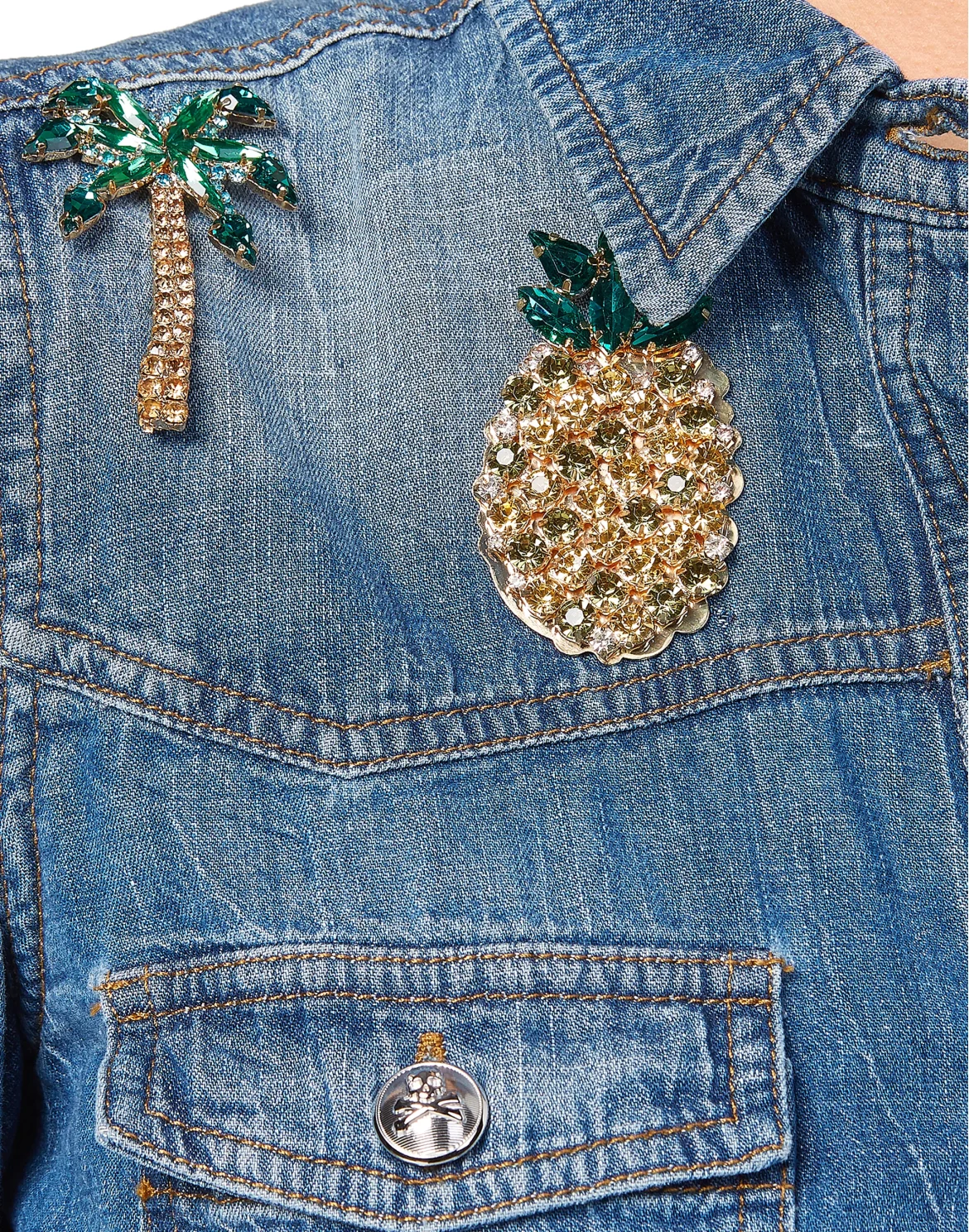 Denim Shirt Ls "Amaryllis", цвет: Синий