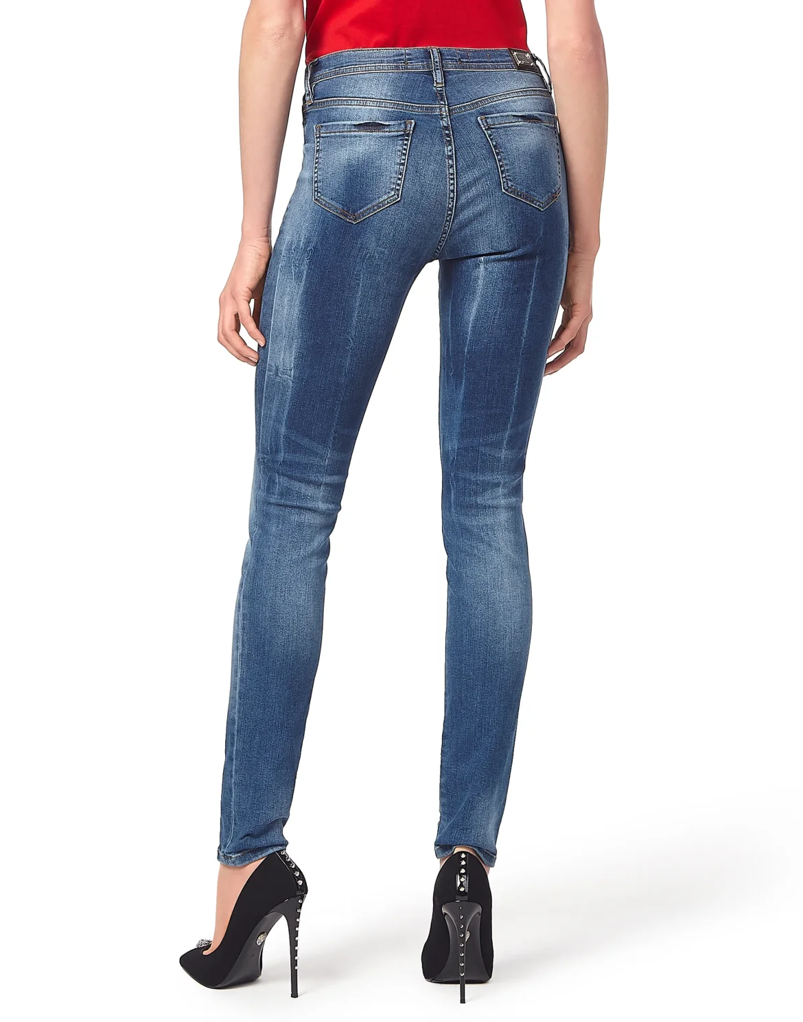 High Waist Jegging "Pop", цвет: Синий
