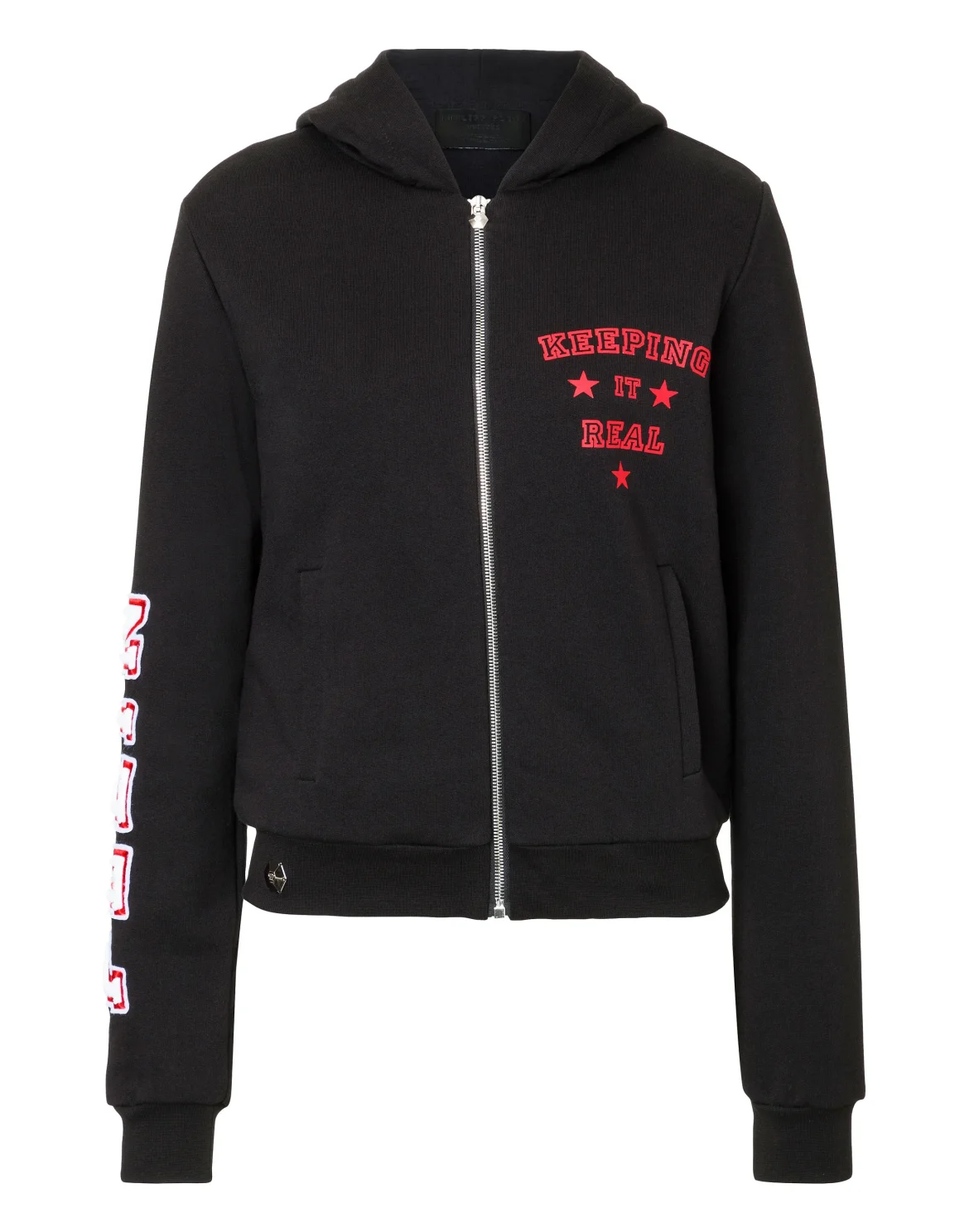 Hoodie Sweatjacket "Watch Me", цвет: Черный