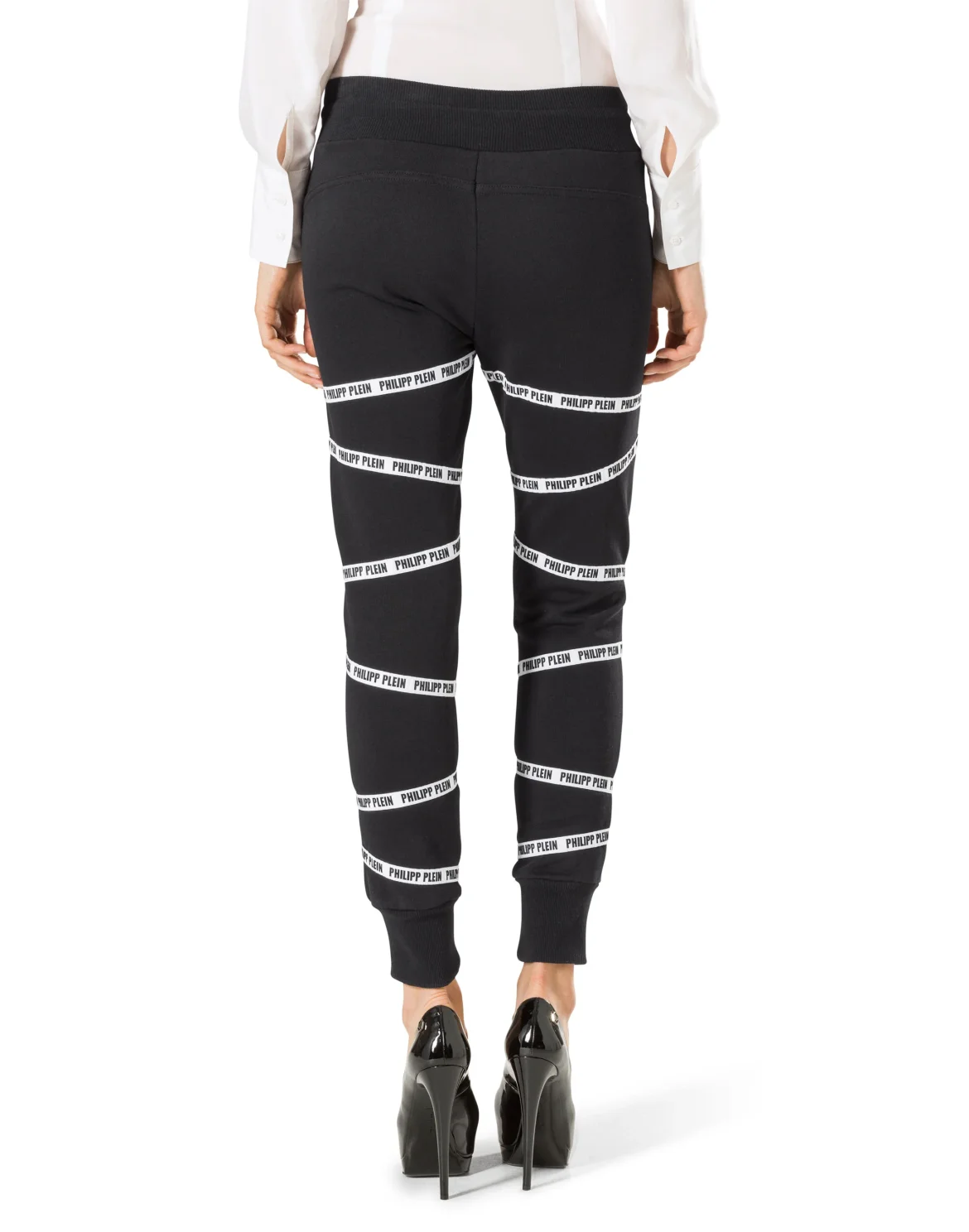 Knit Jogging Trousers "Lena", цвет: Черный