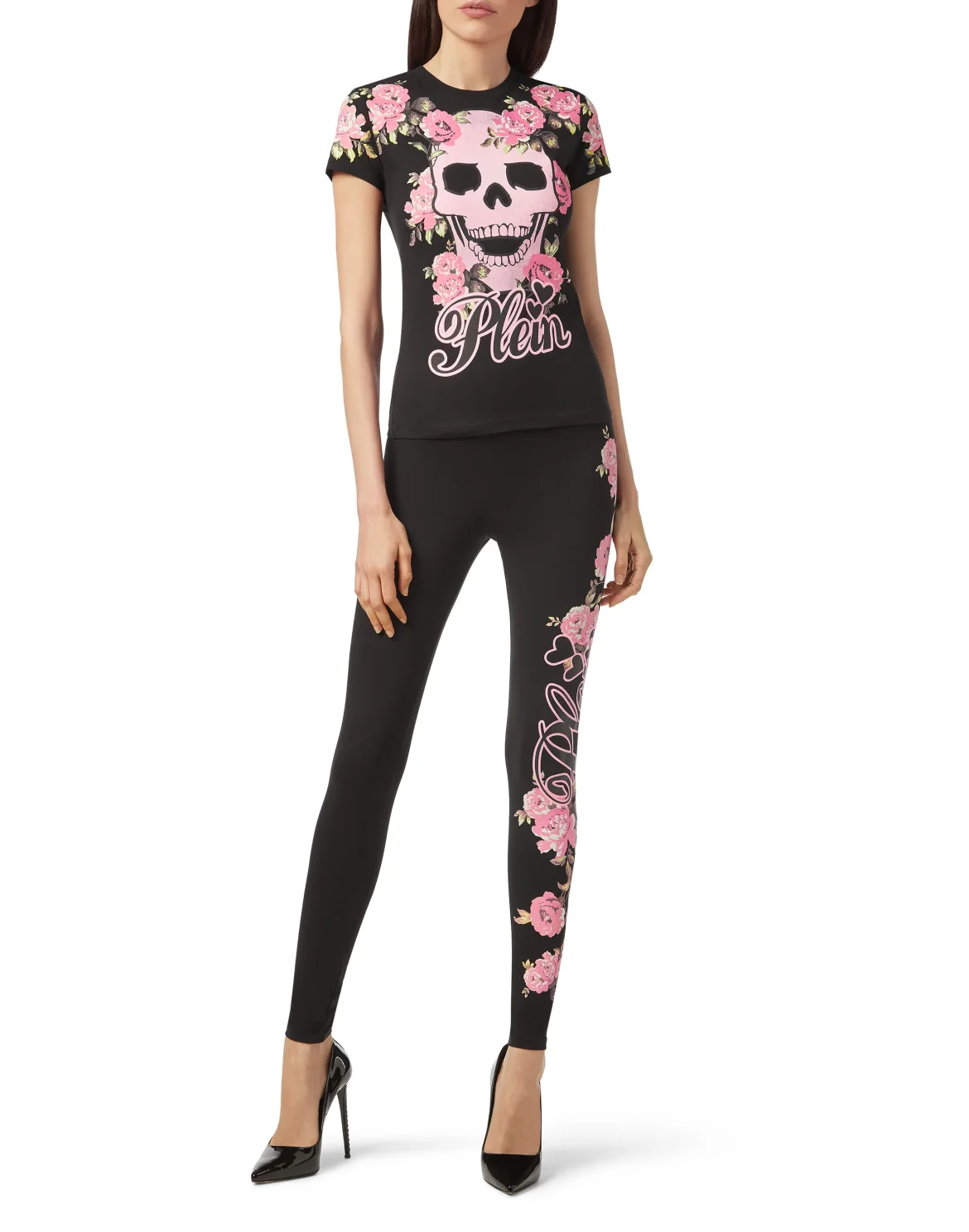 Jogging Leggings "Skull", цвет: Черный