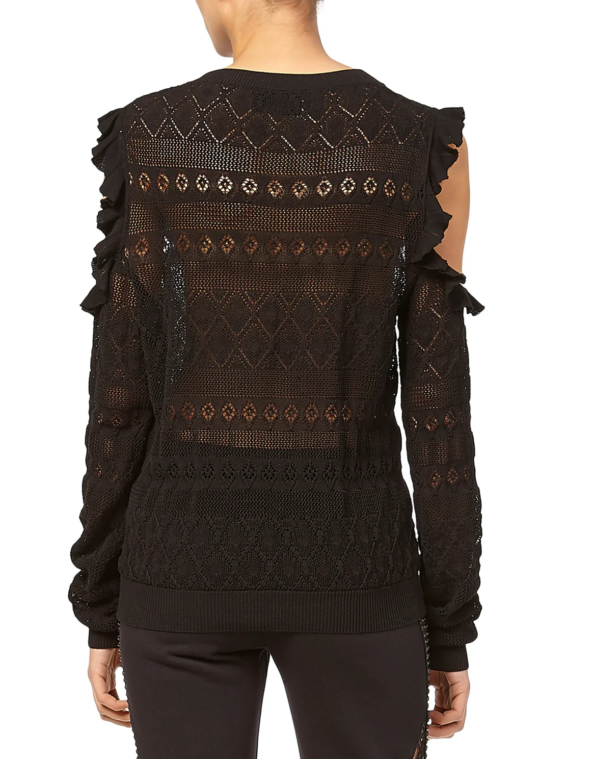 Pullover Round Neck LS "Doing Shots", цвет: Черный
