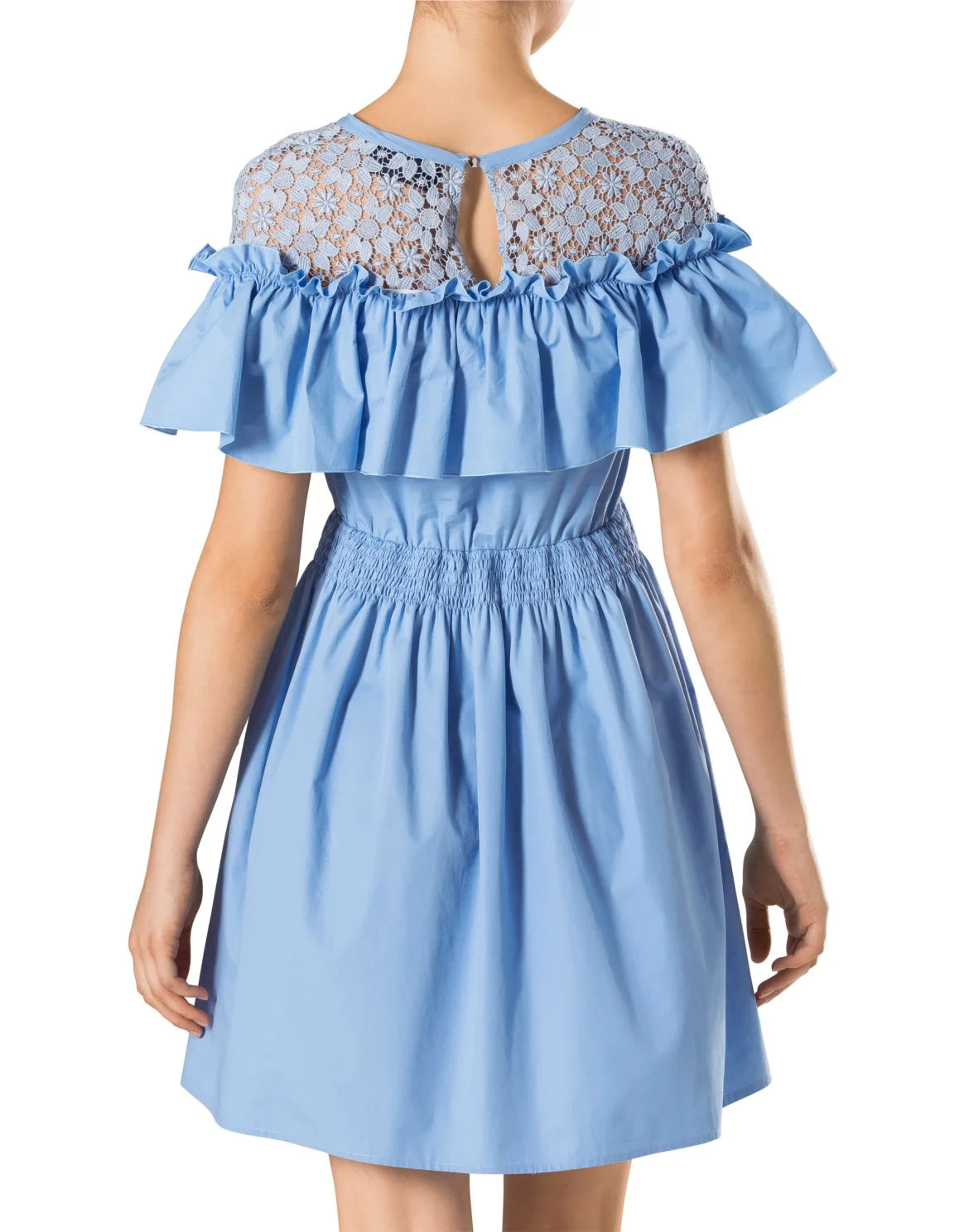Short Dress "Put your arms around it", цвет: Голубой