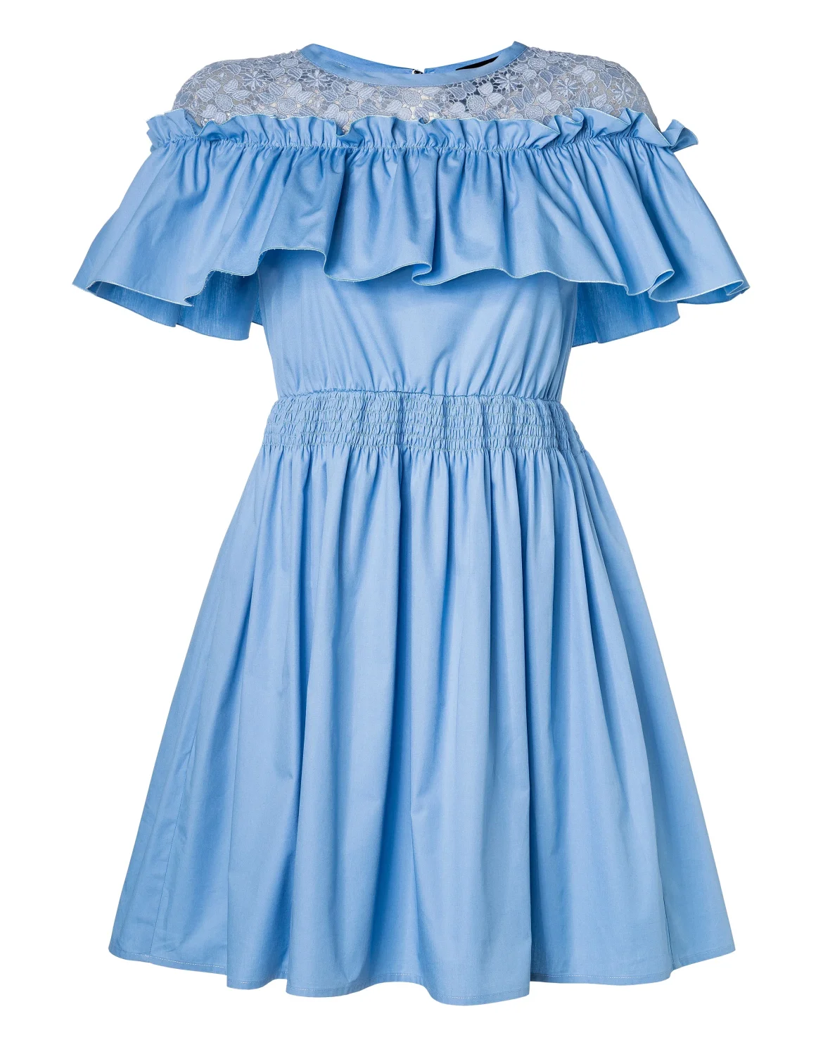 Short Dress "Put your arms around it", цвет: Голубой