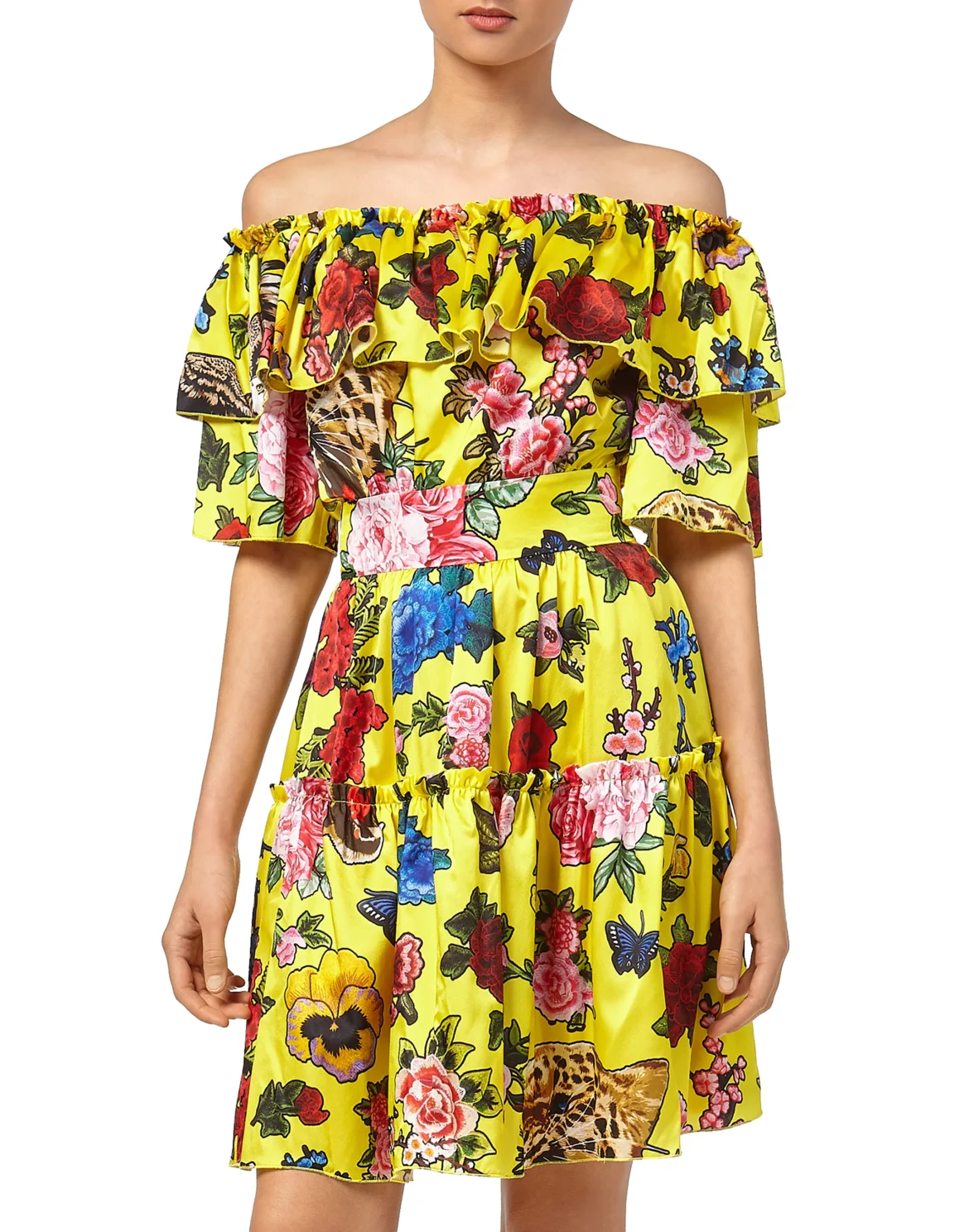 Short Dress "Guess it's true", цвет: Желтый