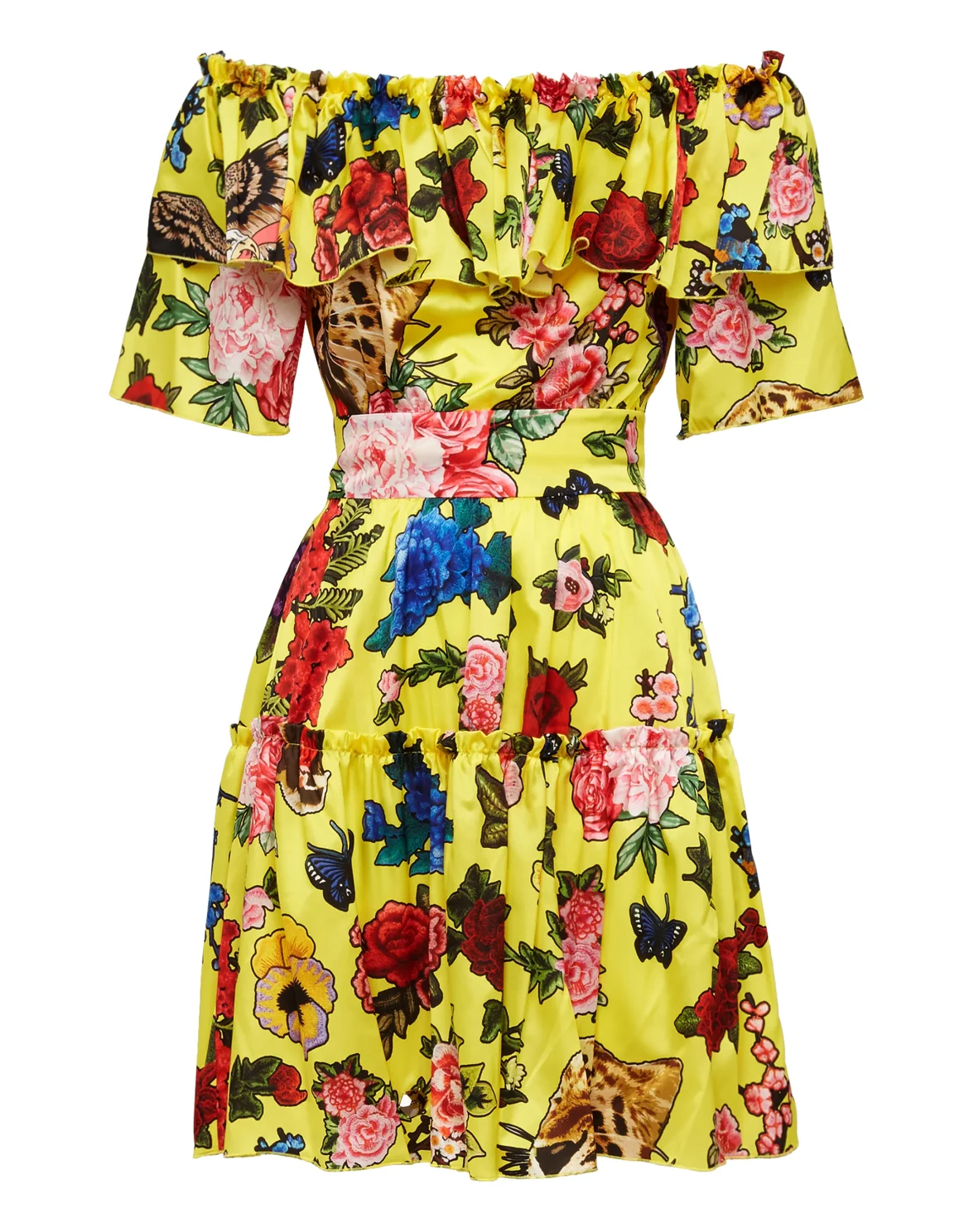 Short Dress "Guess it's true", цвет: Желтый