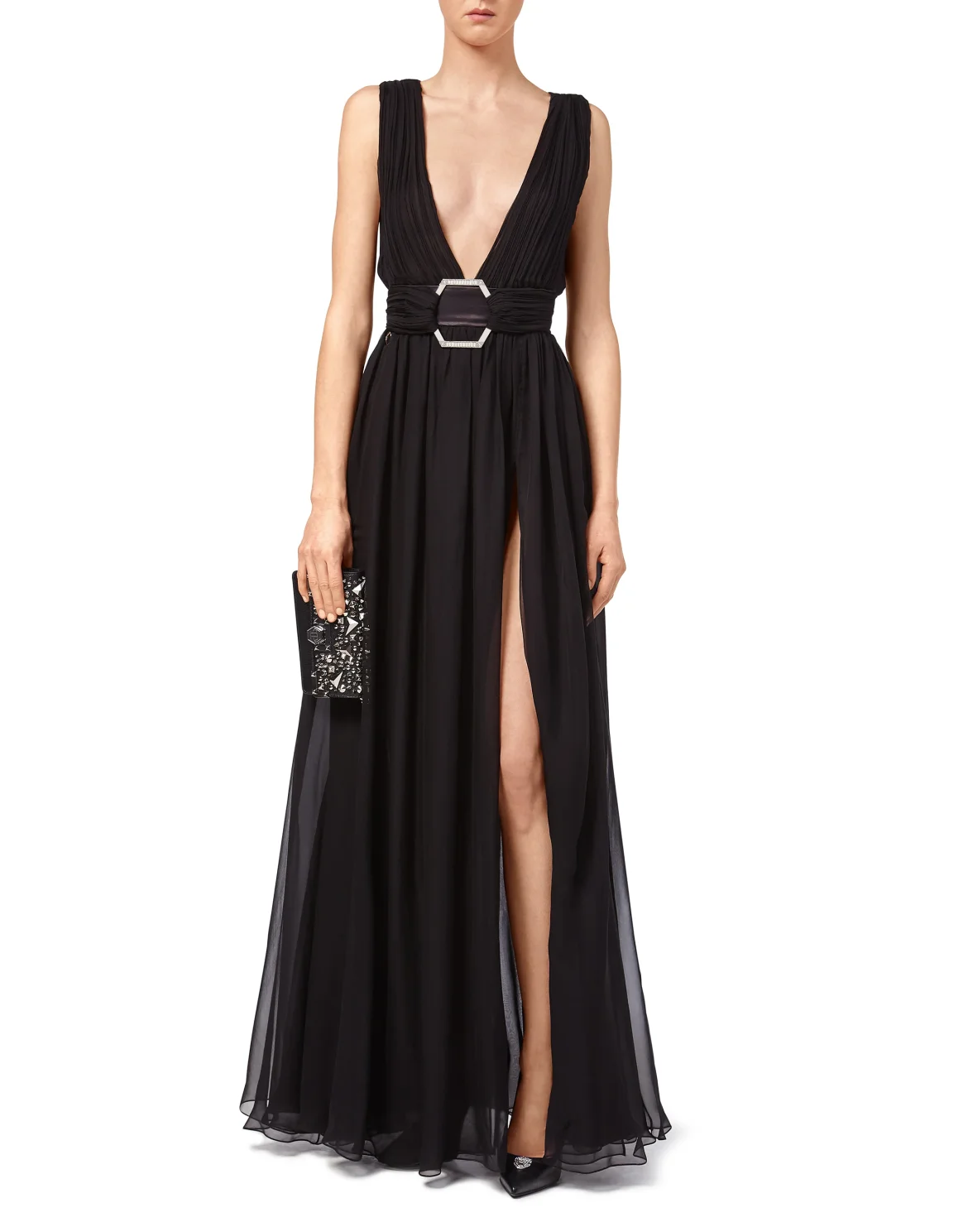 Long Dress "Call me babe", цвет: Черный
