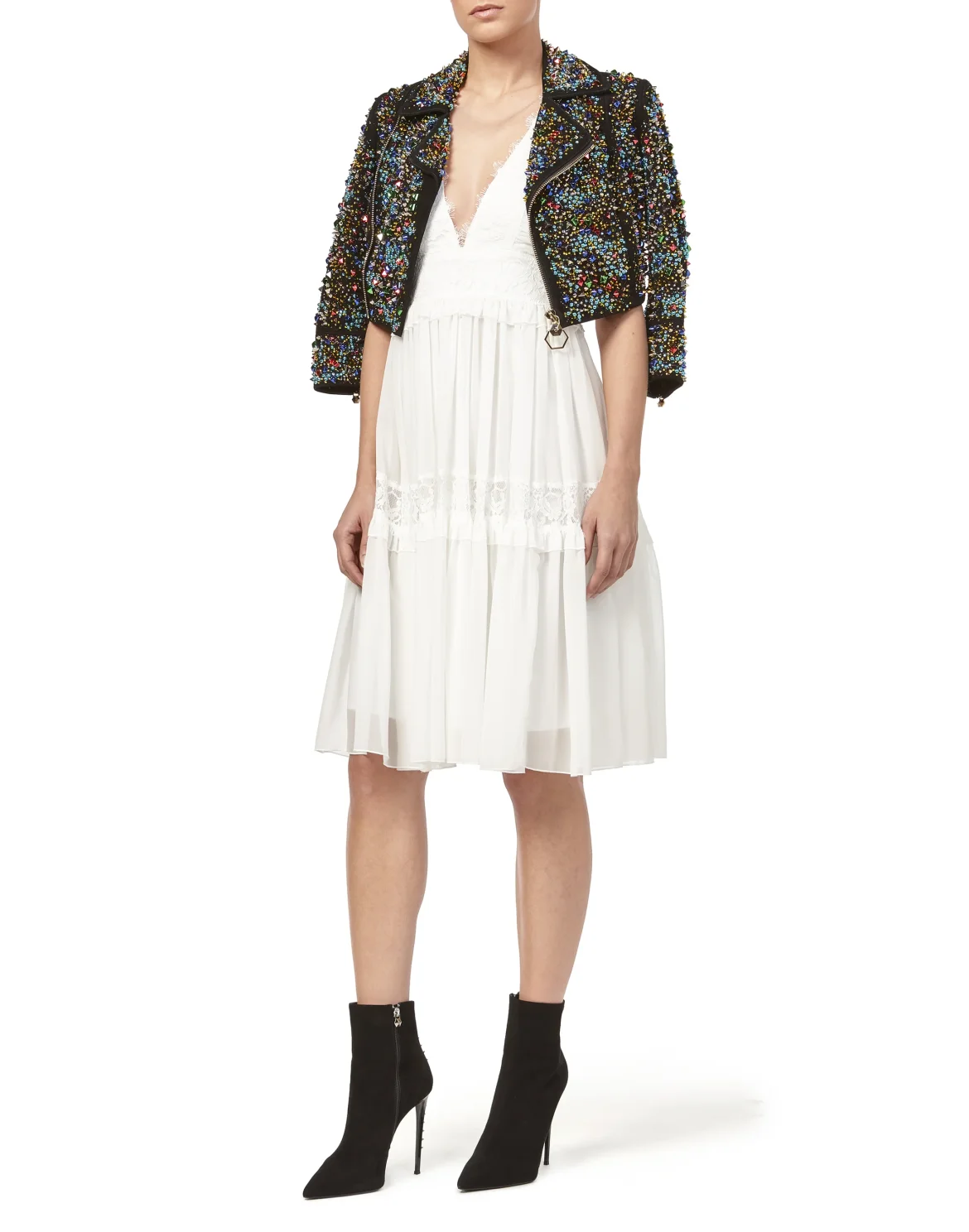 Short Dress "Celine", цвет: Белый
