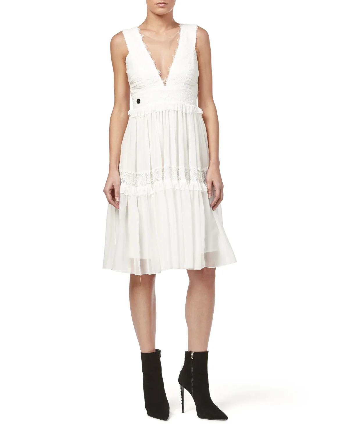 Short Dress "Celine", цвет: Белый