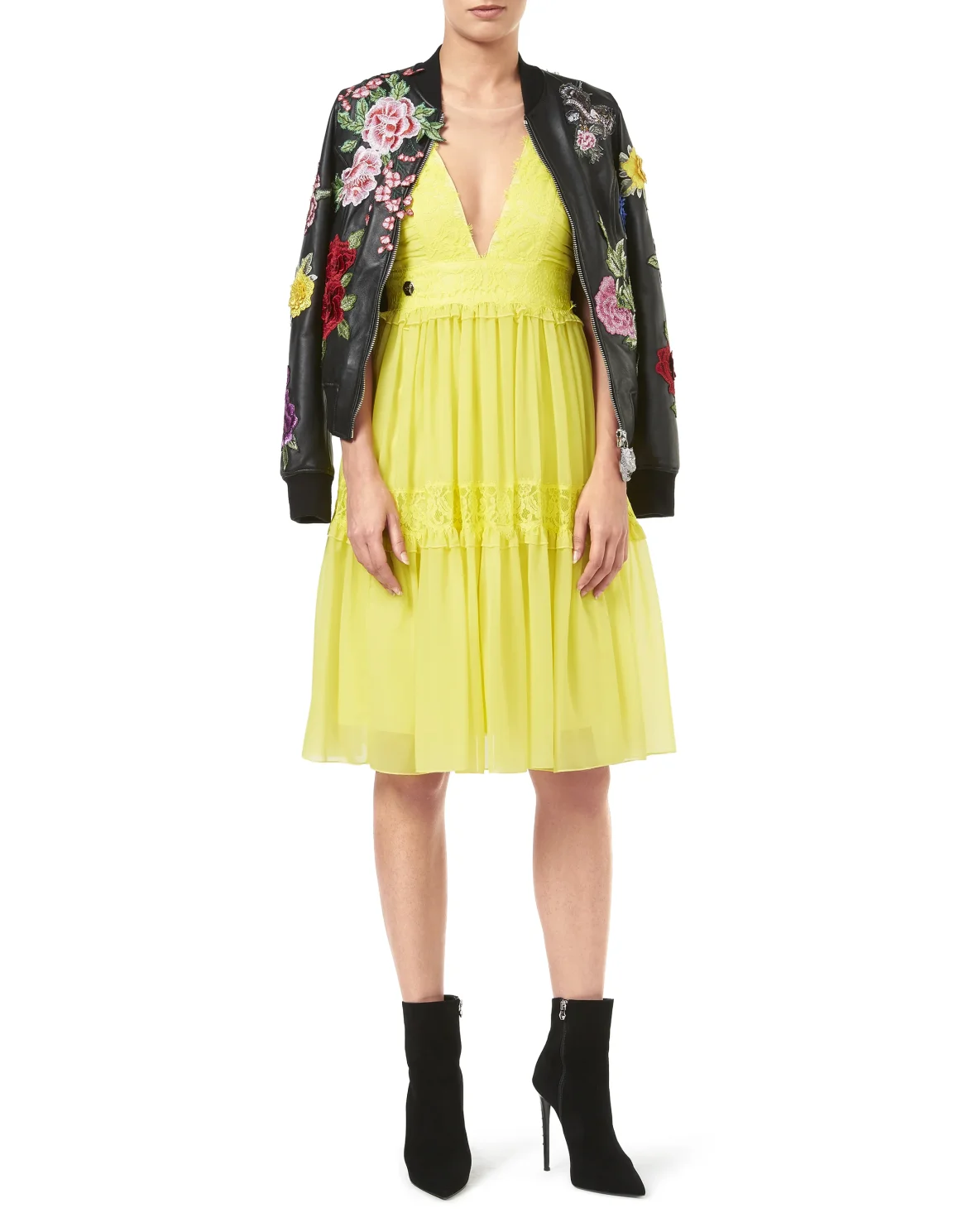 Short Dress "Celine", цвет: Желтый