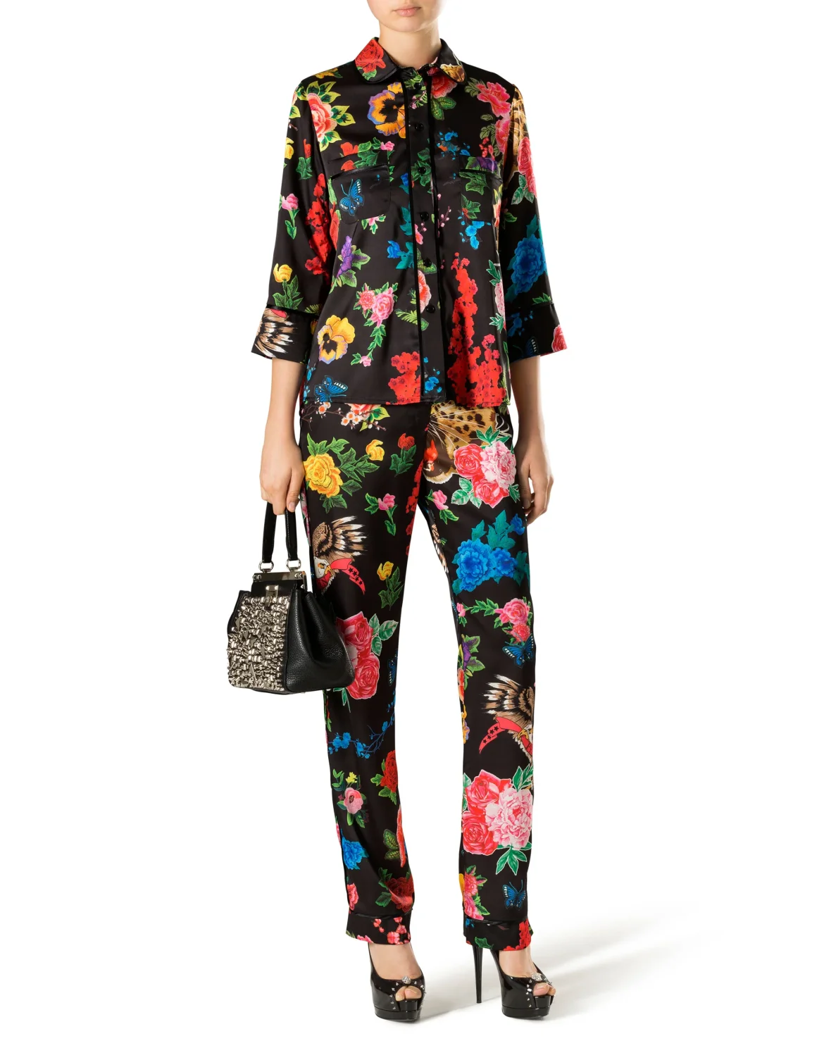 Top/Trousers "Amerian", цвет: Черный