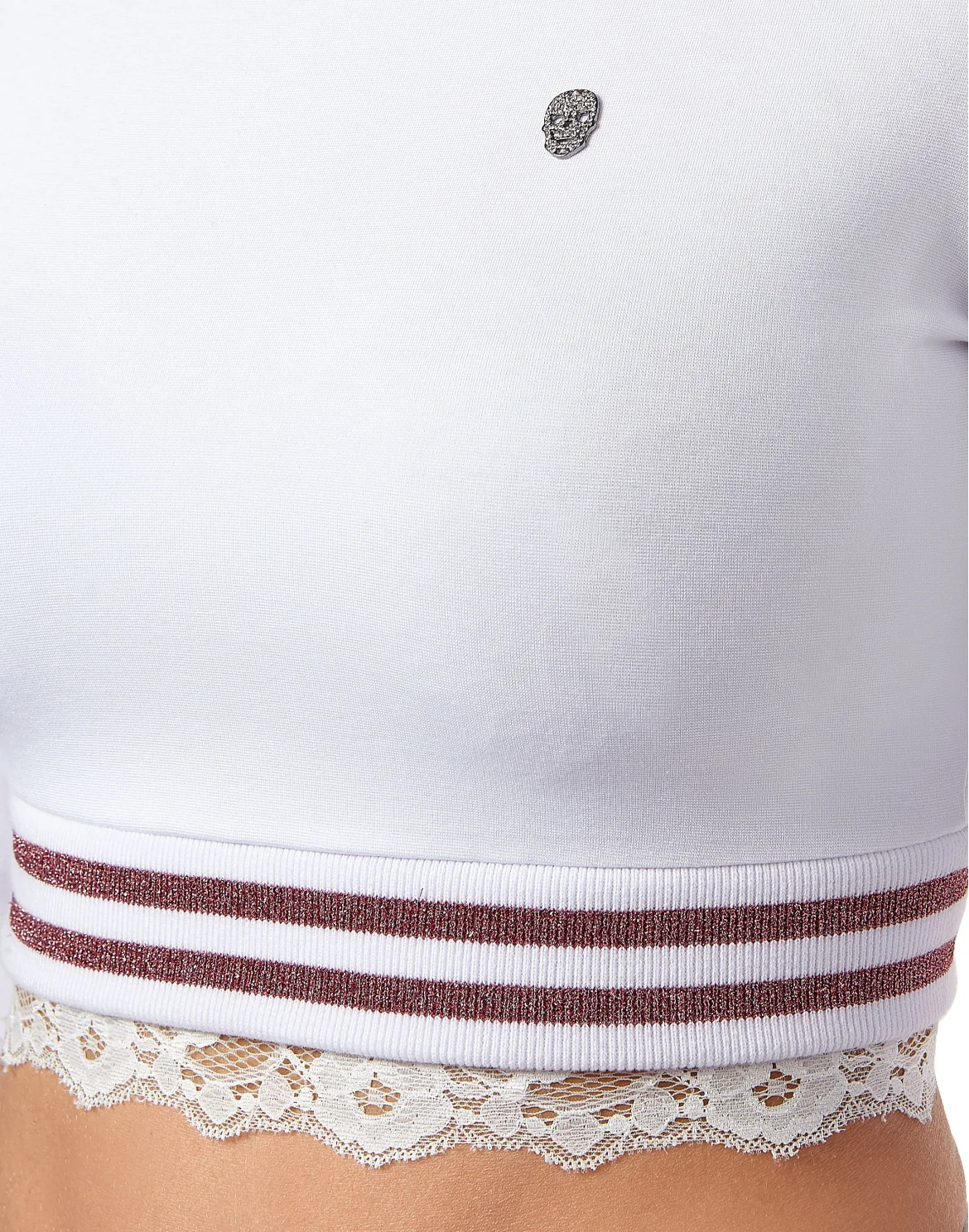 T-Shirt Round Neck LS "Run the World", цвет: Белый