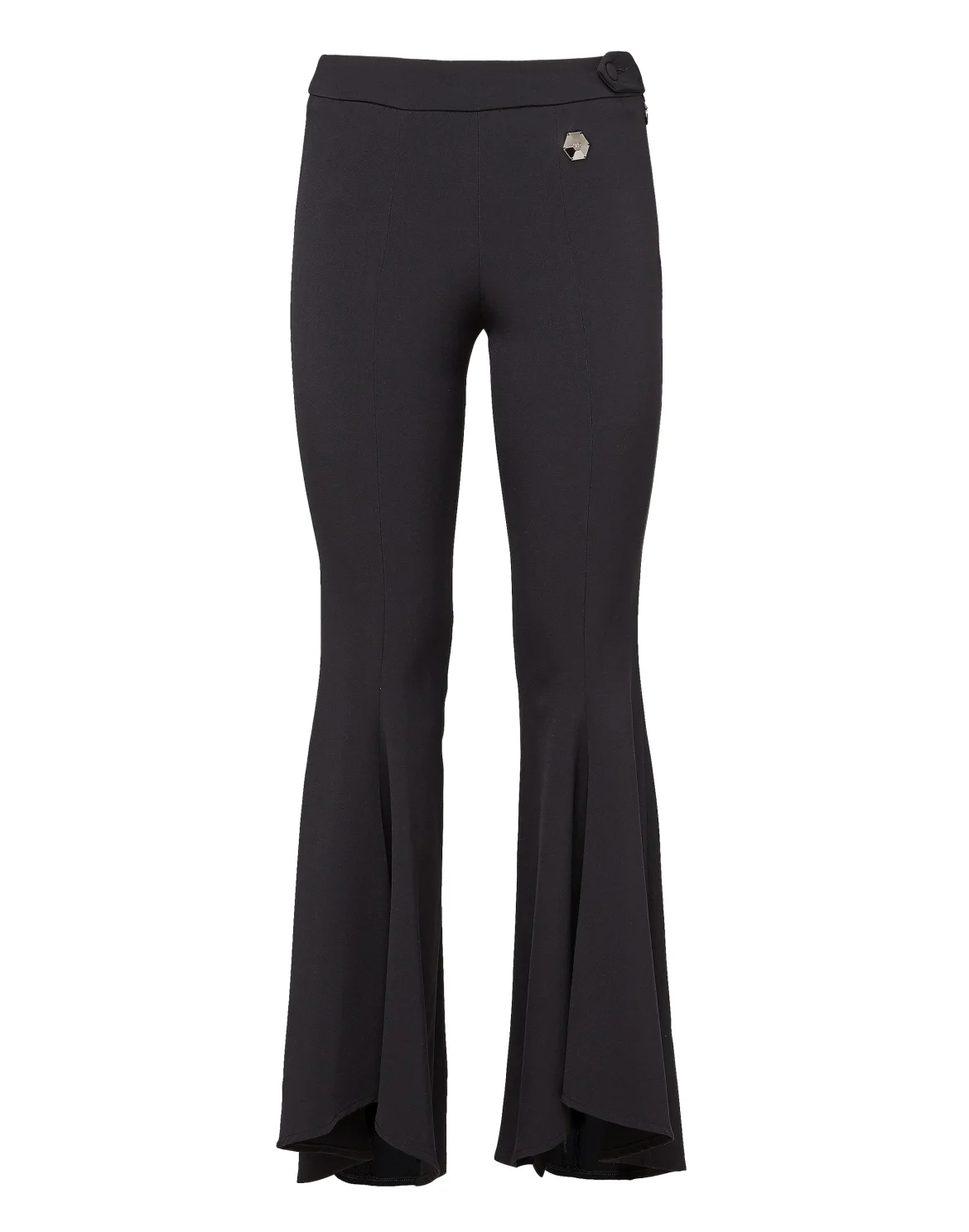 Flare Trousers "Just say yes", цвет: Черный