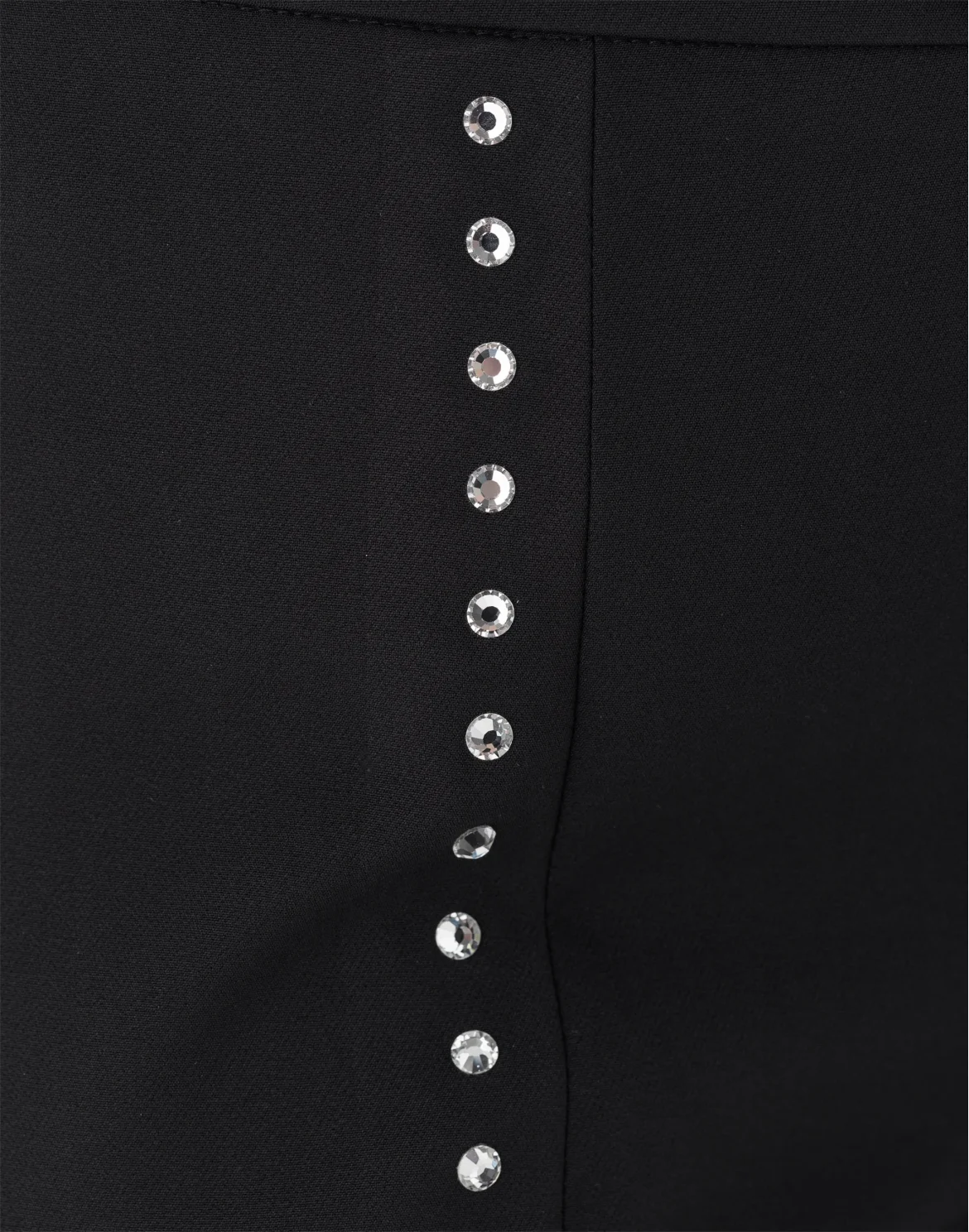 Flare Trousers "His heart belongs to me", цвет: Черный