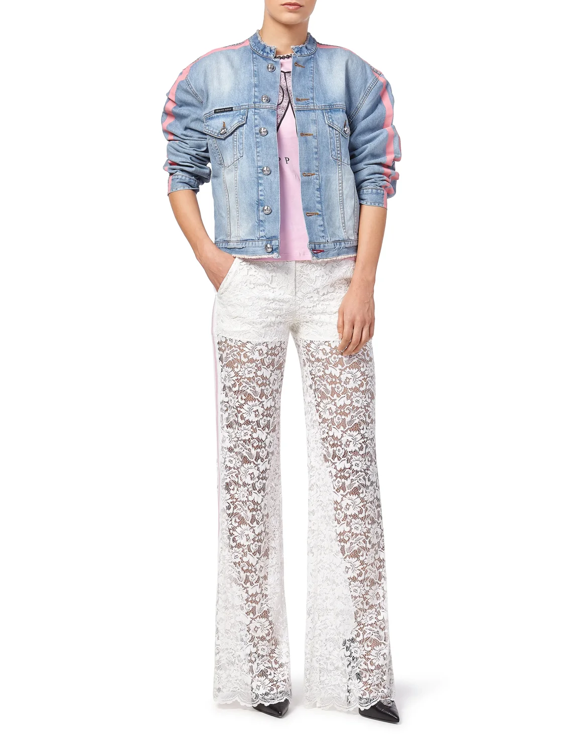 Flare Trousers "Feel the wild", цвет: Белый