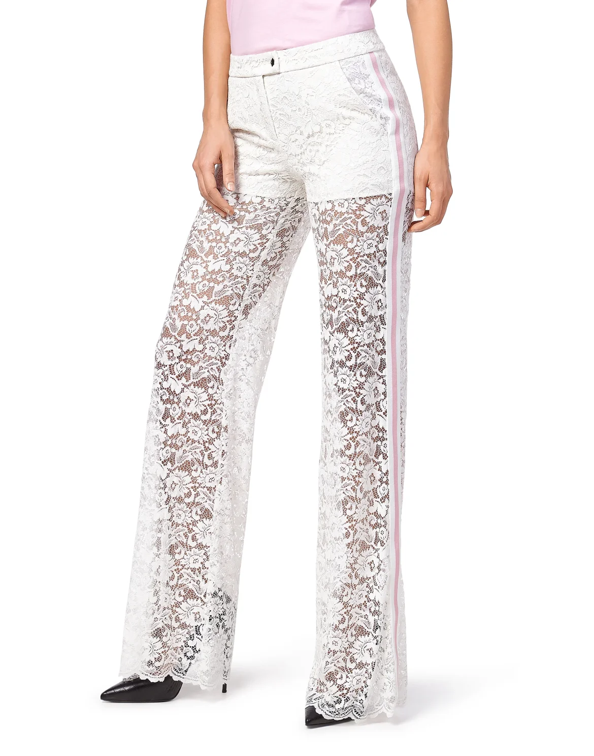 Flare Trousers "Feel the wild", цвет: Белый