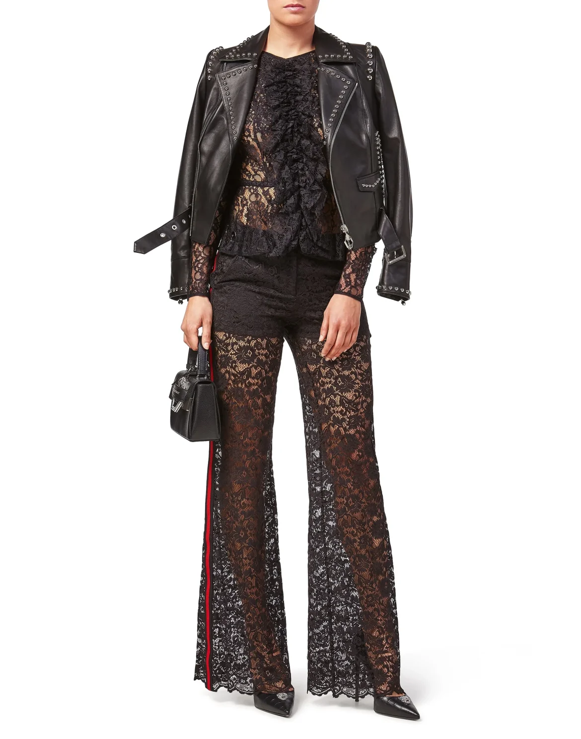 Flare Trousers "Feel the wild", цвет: Черный