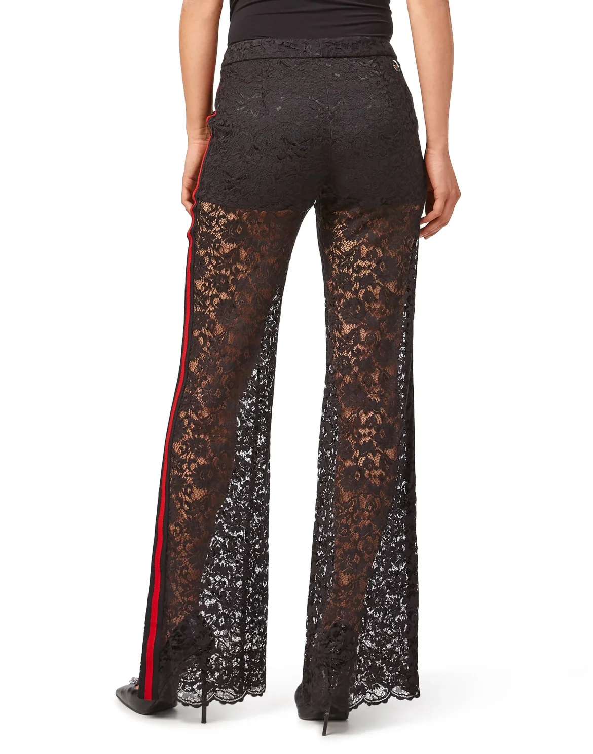Flare Trousers "Feel the wild", цвет: Черный