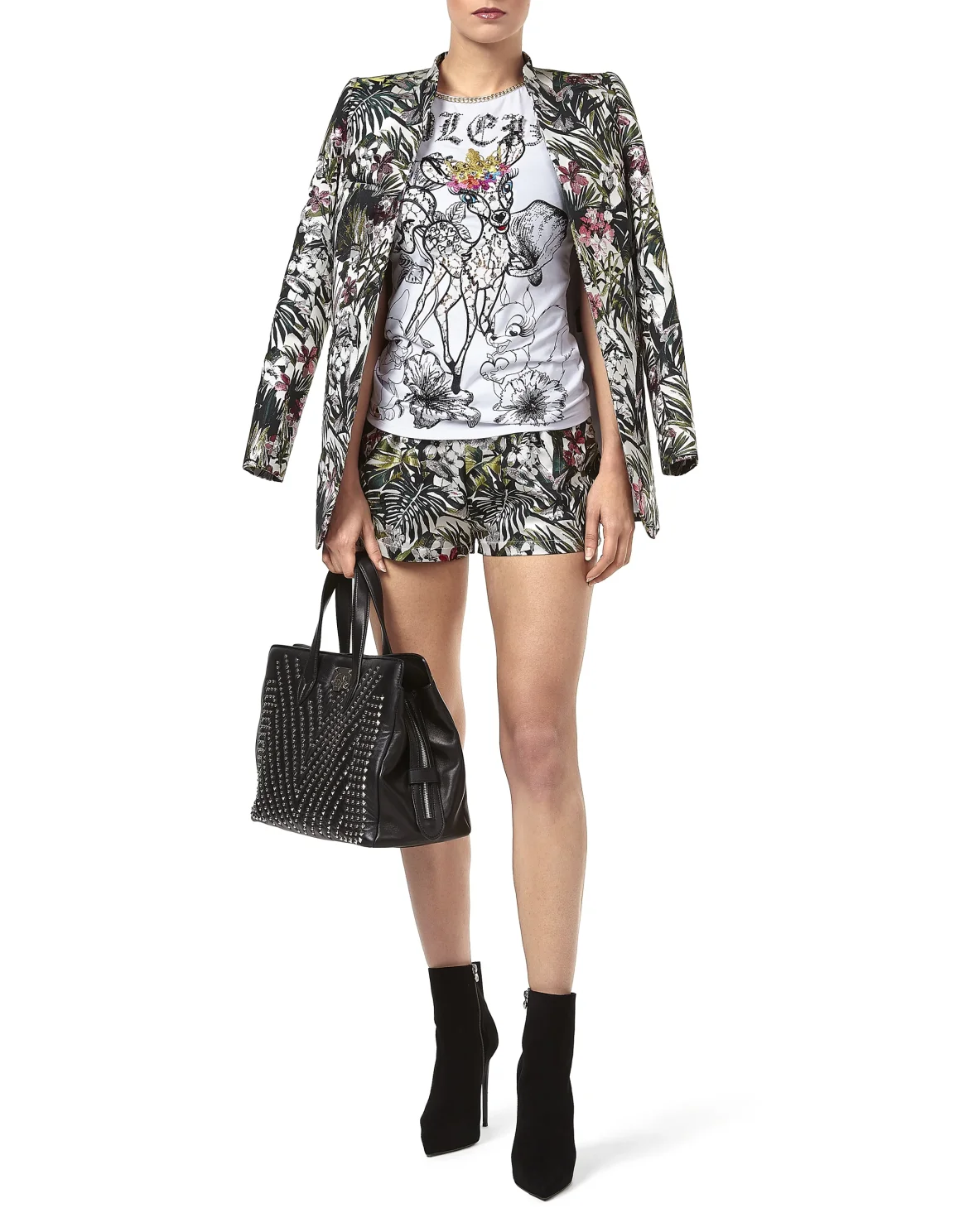 Short Trousers "Search the Wild", цвет: Белый