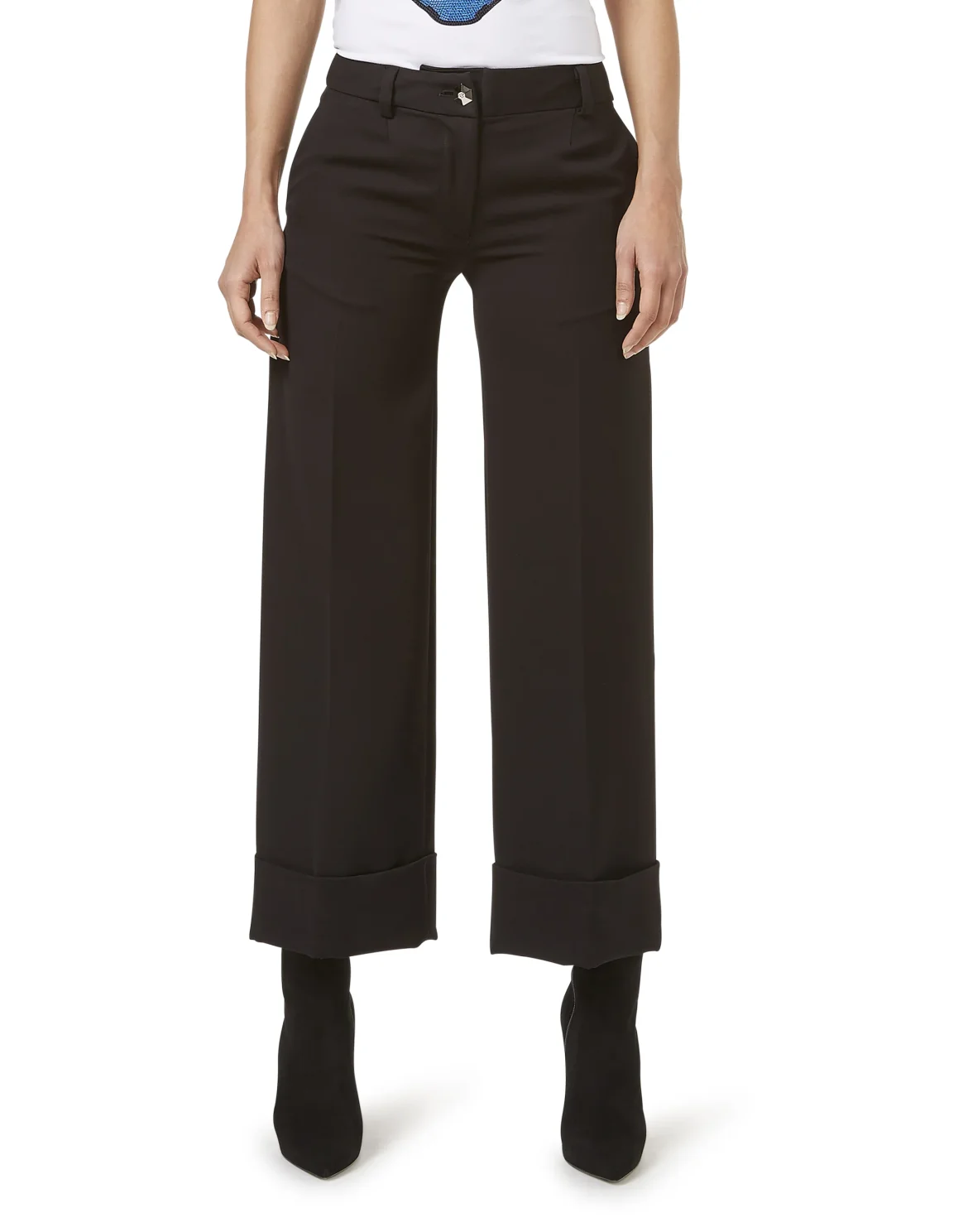 Long Trousers "Be my prisoner", цвет: Черный
