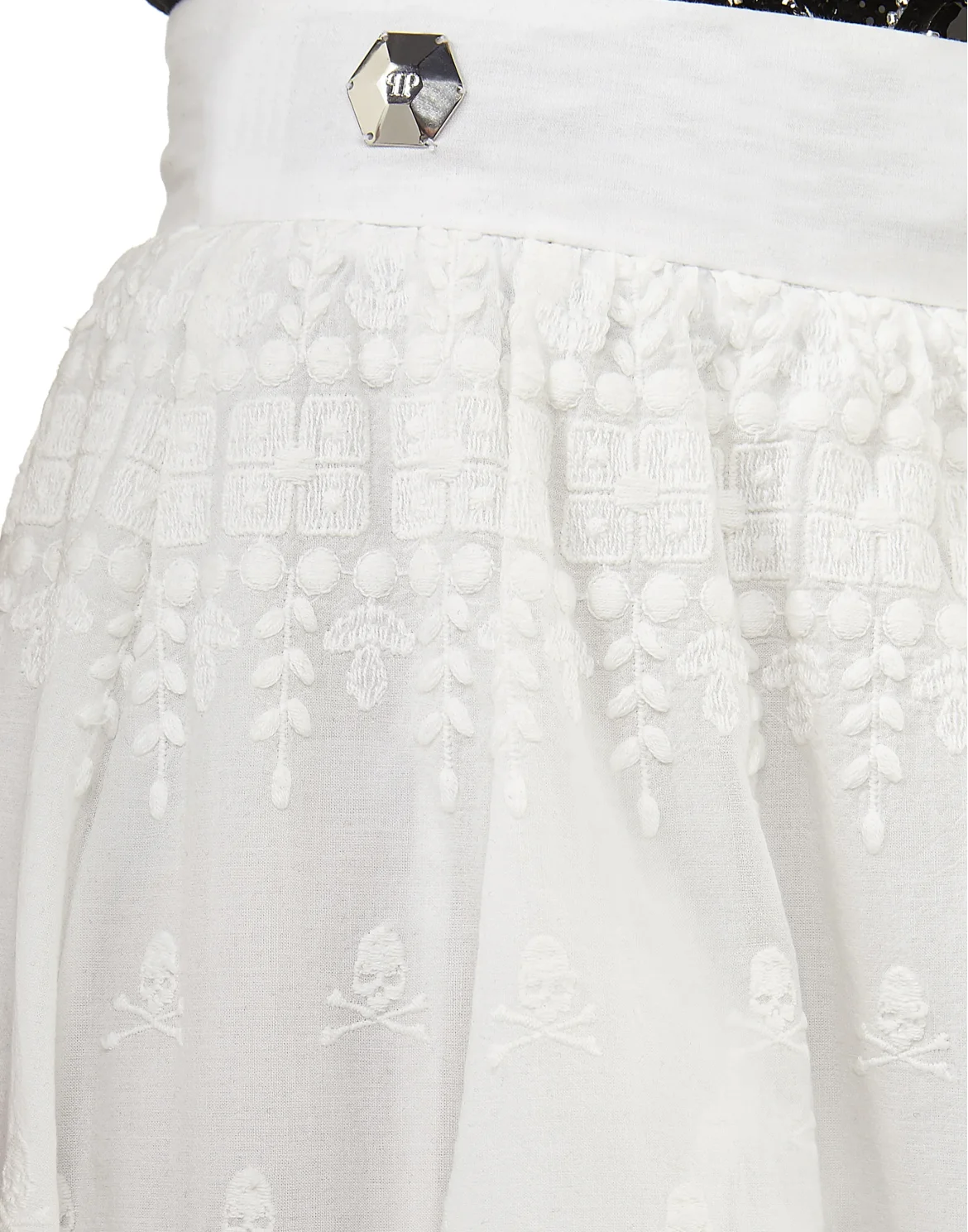 Long Skirt "Camelia", цвет: Белый