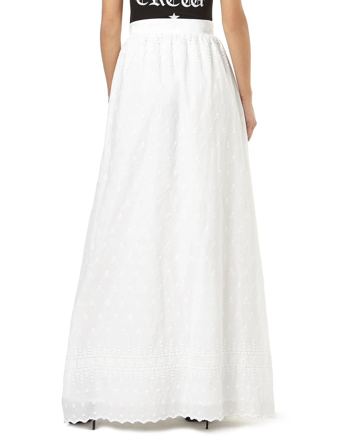 Long Skirt "Camelia", цвет: Белый