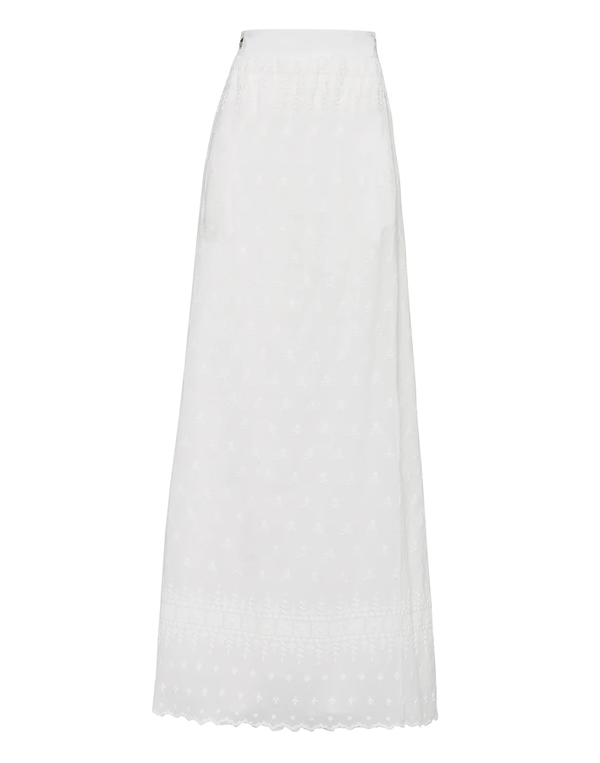Long Skirt "Camelia", цвет: Белый