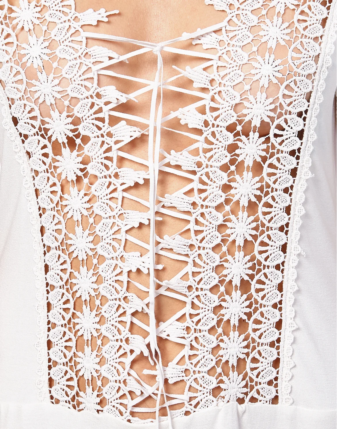 T-Shirt Short Dresses "Dirty", цвет: Белый