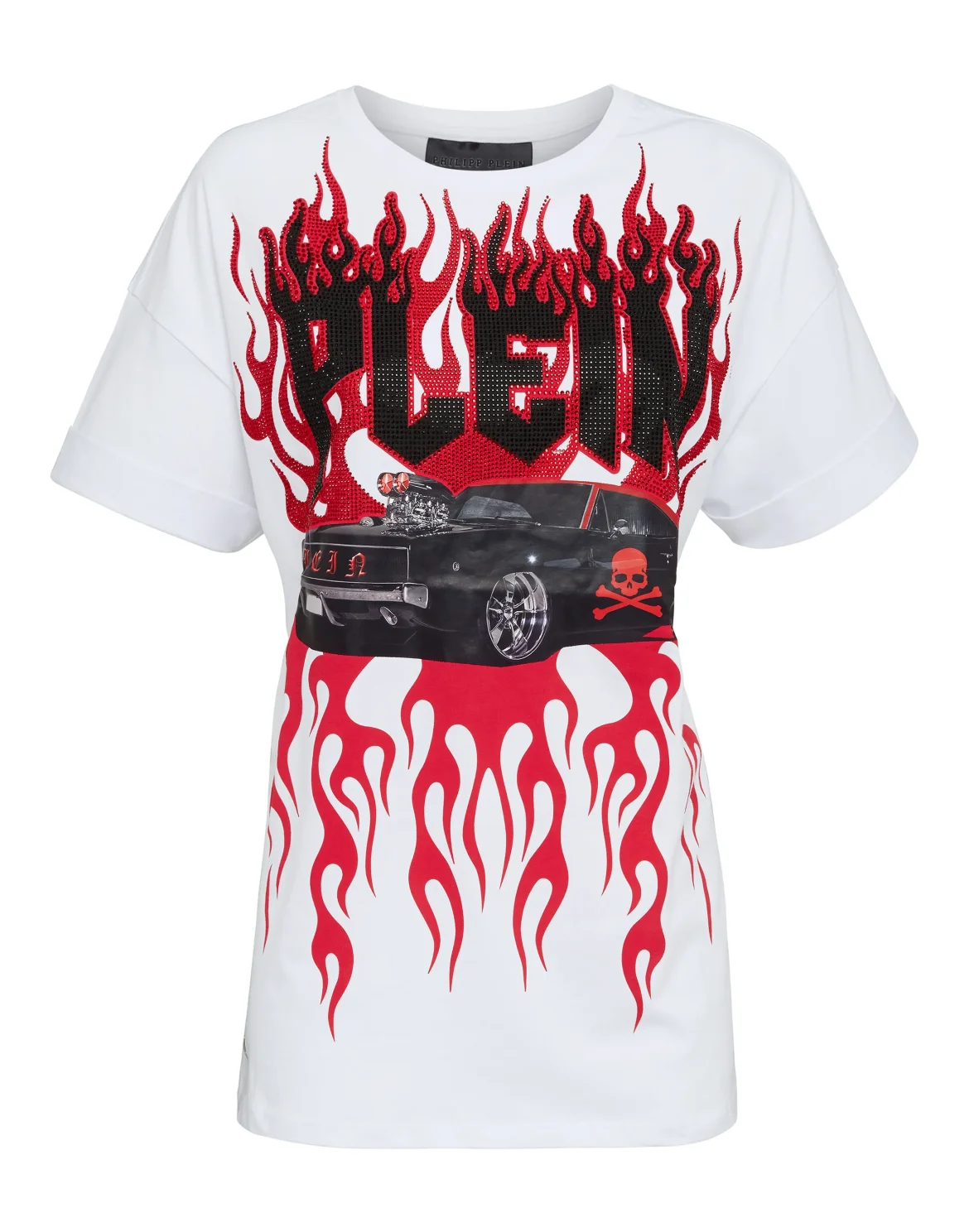T-shirt Round Neck SS "Bring The Action" Boyfriend, цвет: Белый