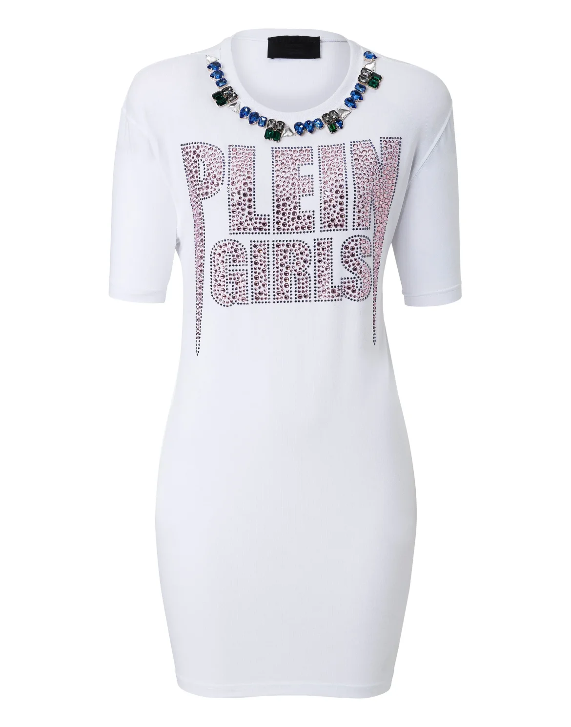 T-shirt Round Neck SS "Blue Almond", цвет: Белый