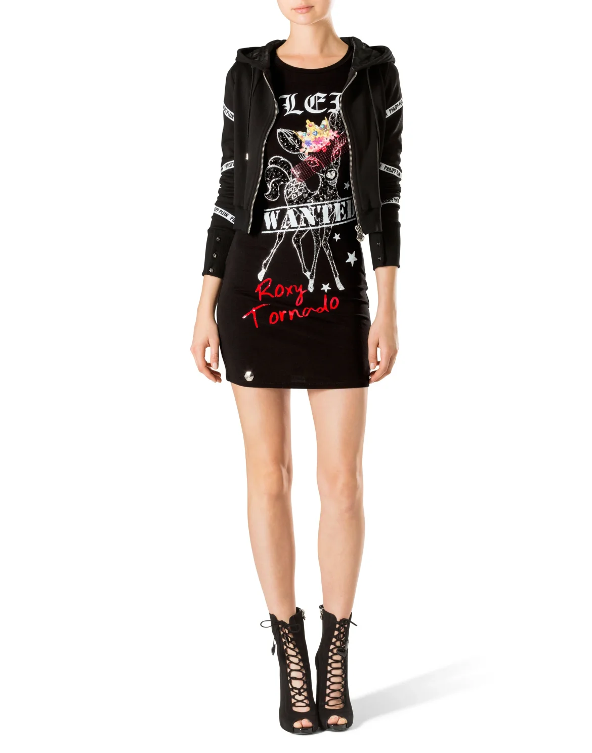 T-shirt Round Neck SS "Show on earth", цвет: Черный