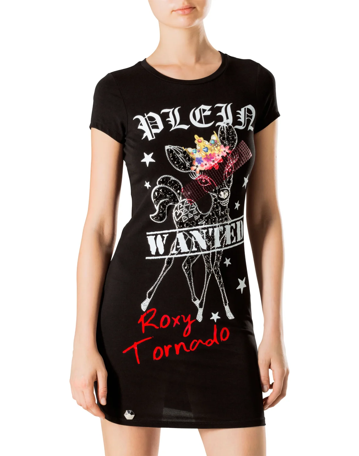 T-shirt Round Neck SS "Show on earth", цвет: Черный