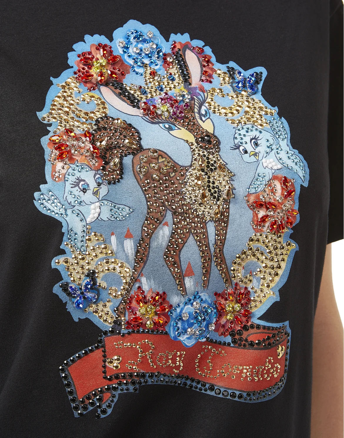 T-shirt Round Neck SS "Salia Su", цвет: Черный