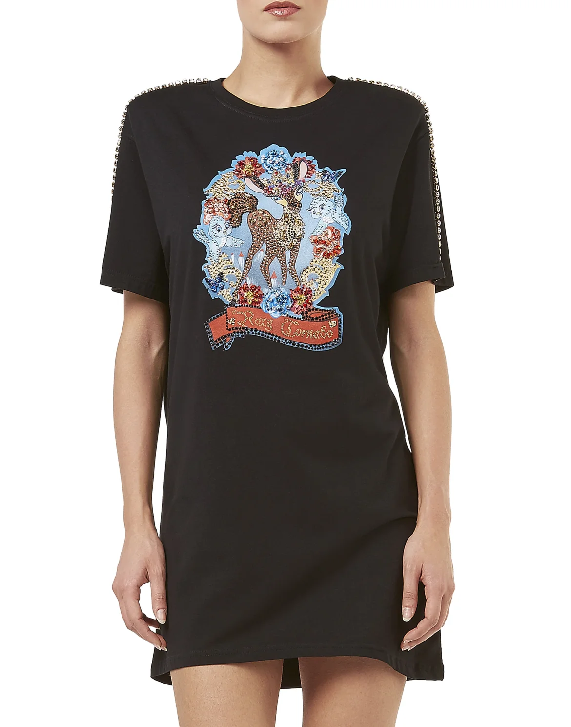 T-shirt Round Neck SS "Salia Su", цвет: Черный